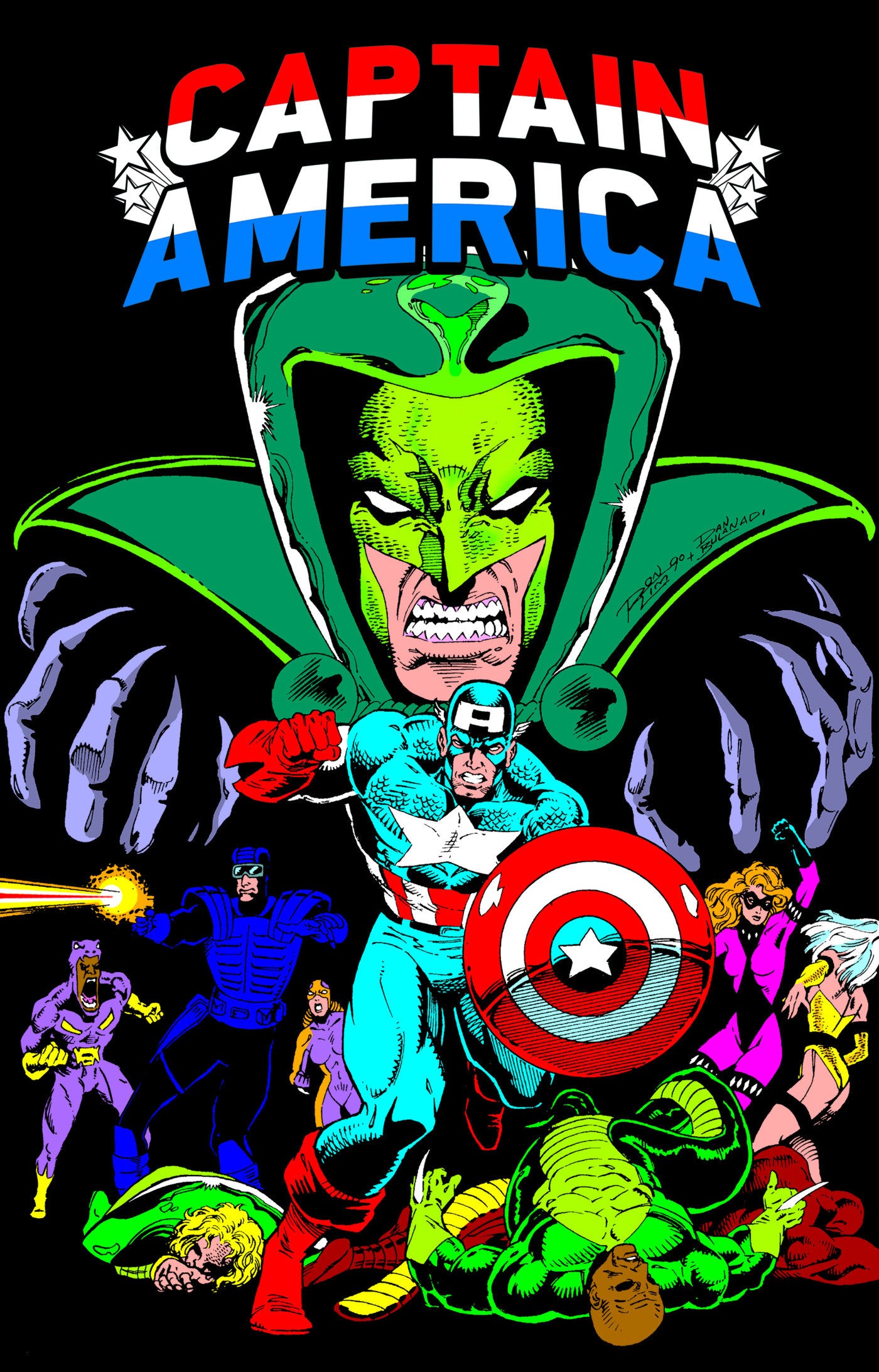Captain America By Mark Gruenwald Omnibus Volume. 2 Ron Lim Serpent Society Cover [ Direct Market Only] | BD Cosmos