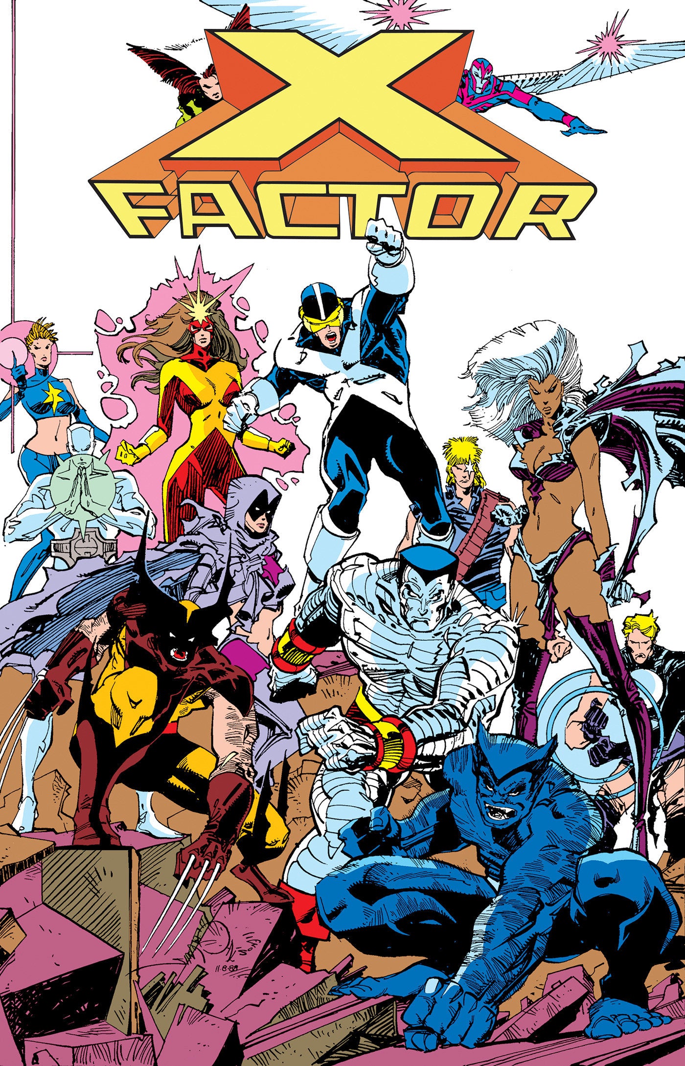 X-Factor: The Original X-Men Omnibus Volume. 2 Walter Simonson Inferno Cover | BD Cosmos
