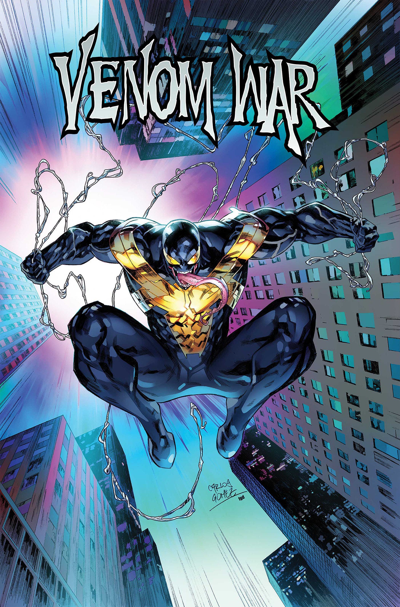 Venom War Omnibus Carlos Gomez Cover [Direct Market Only] | BD Cosmos