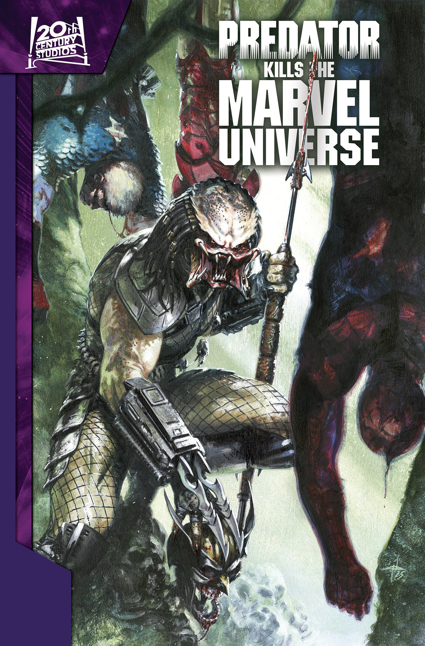 Predator Kills The Marvel Universe Omnibus Gabriele Dell'otto Cover [Direct Market Only] | BD Cosmos