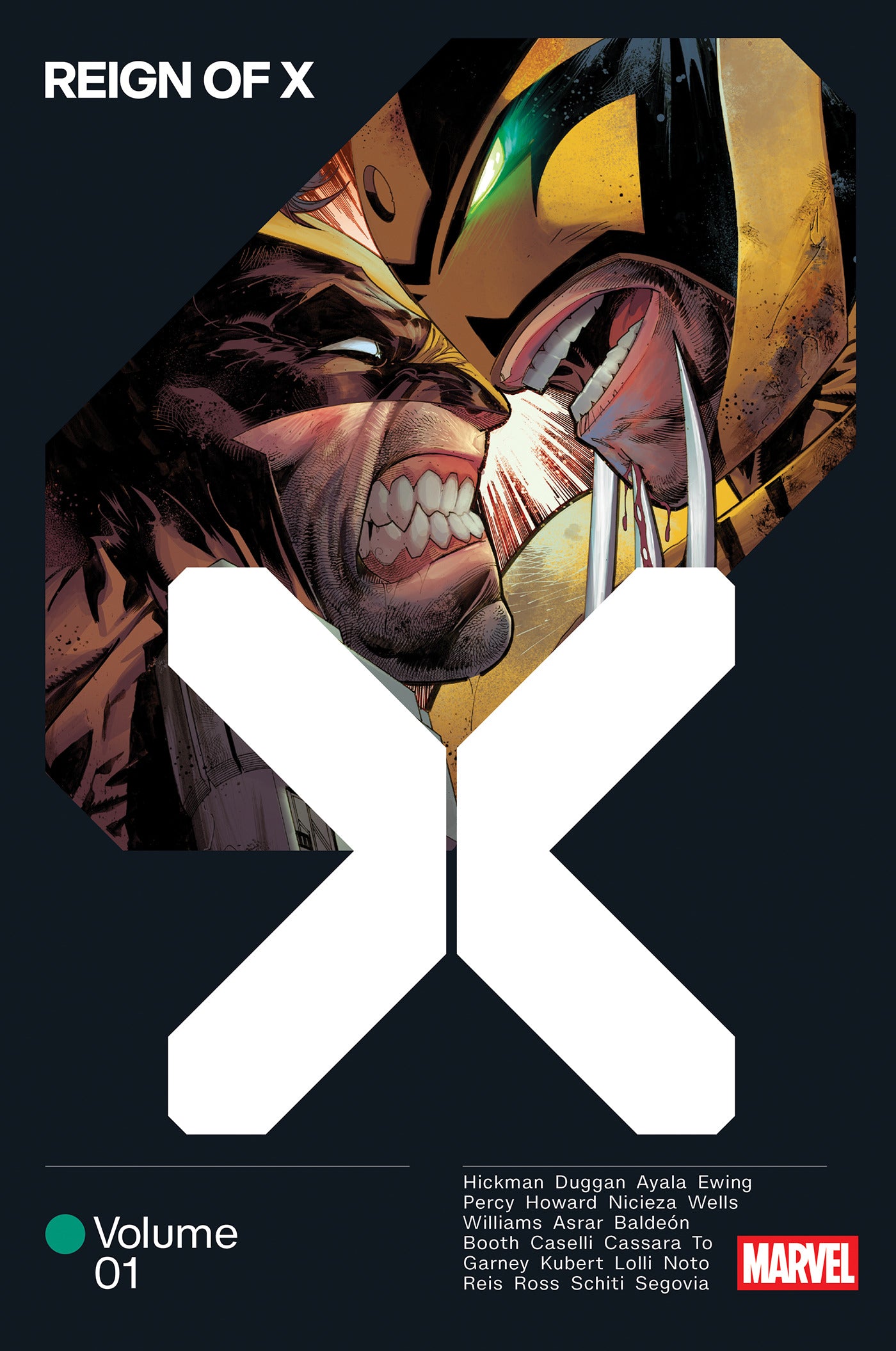 X-Men: Age Of Krakoa - Reign Of X Omnibus Volume. 1 Mahmud Asrar Cover | BD Cosmos