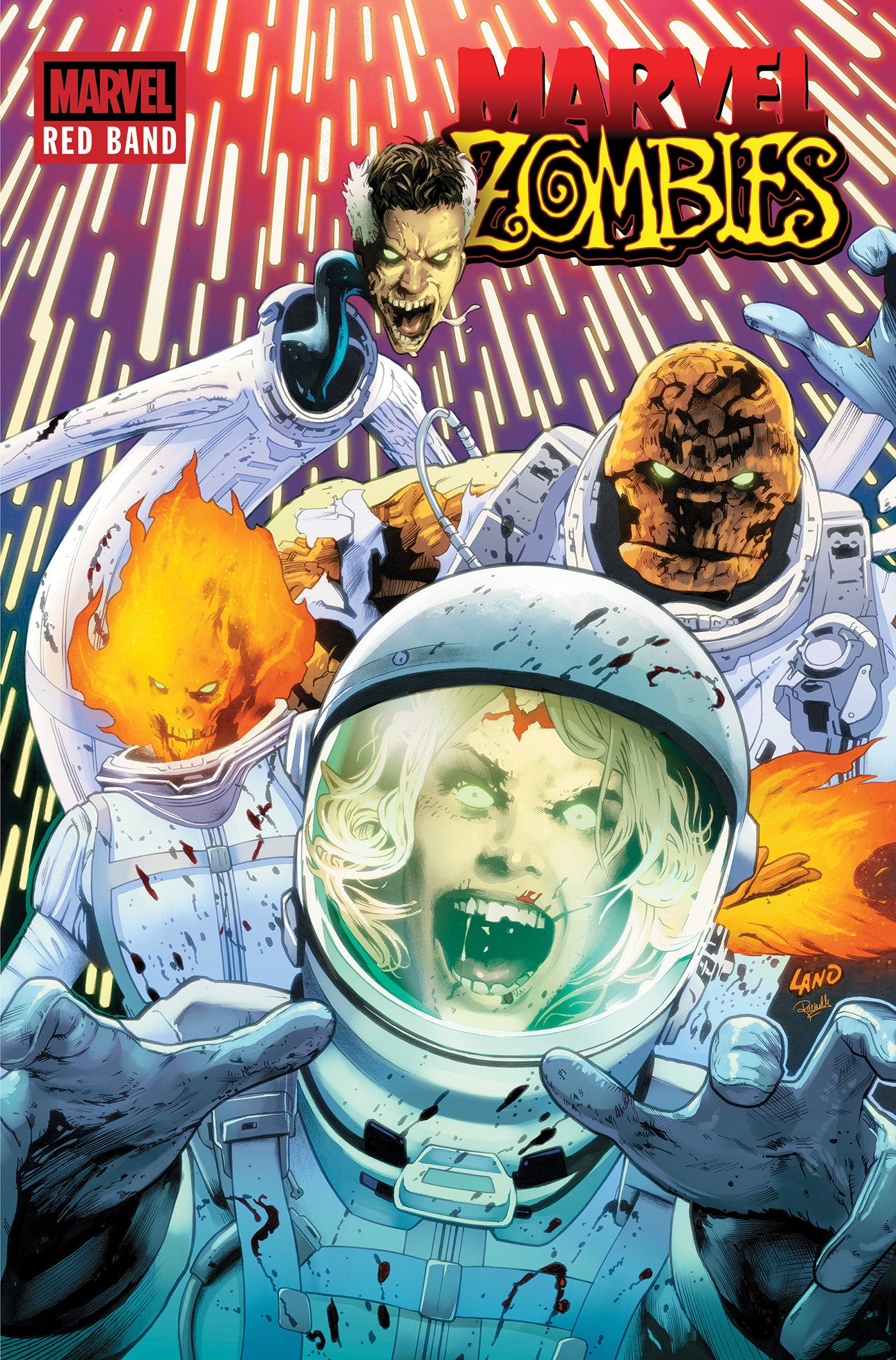 Marvel Zombies: Red Band   Death Story | BD Cosmos