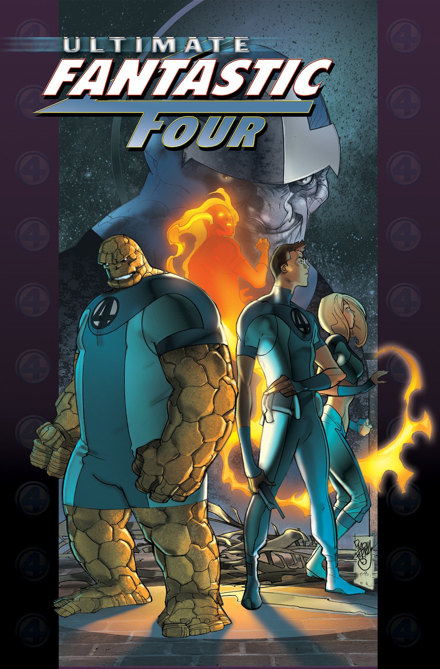 Ultimate Fantastic Four Omnibus Volume. 2 Pasual Ferry Thanos Cover [Direct Market Only] | BD Cosmos