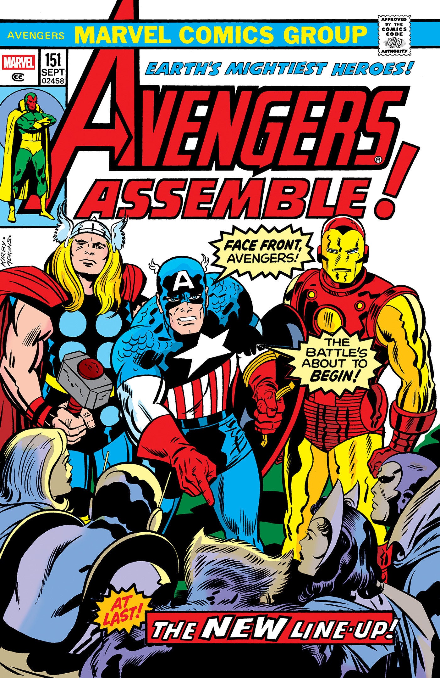 The Avengers Omnibus Volume. 6 Jack Kirby Cover [Direct Market Only] | BD Cosmos