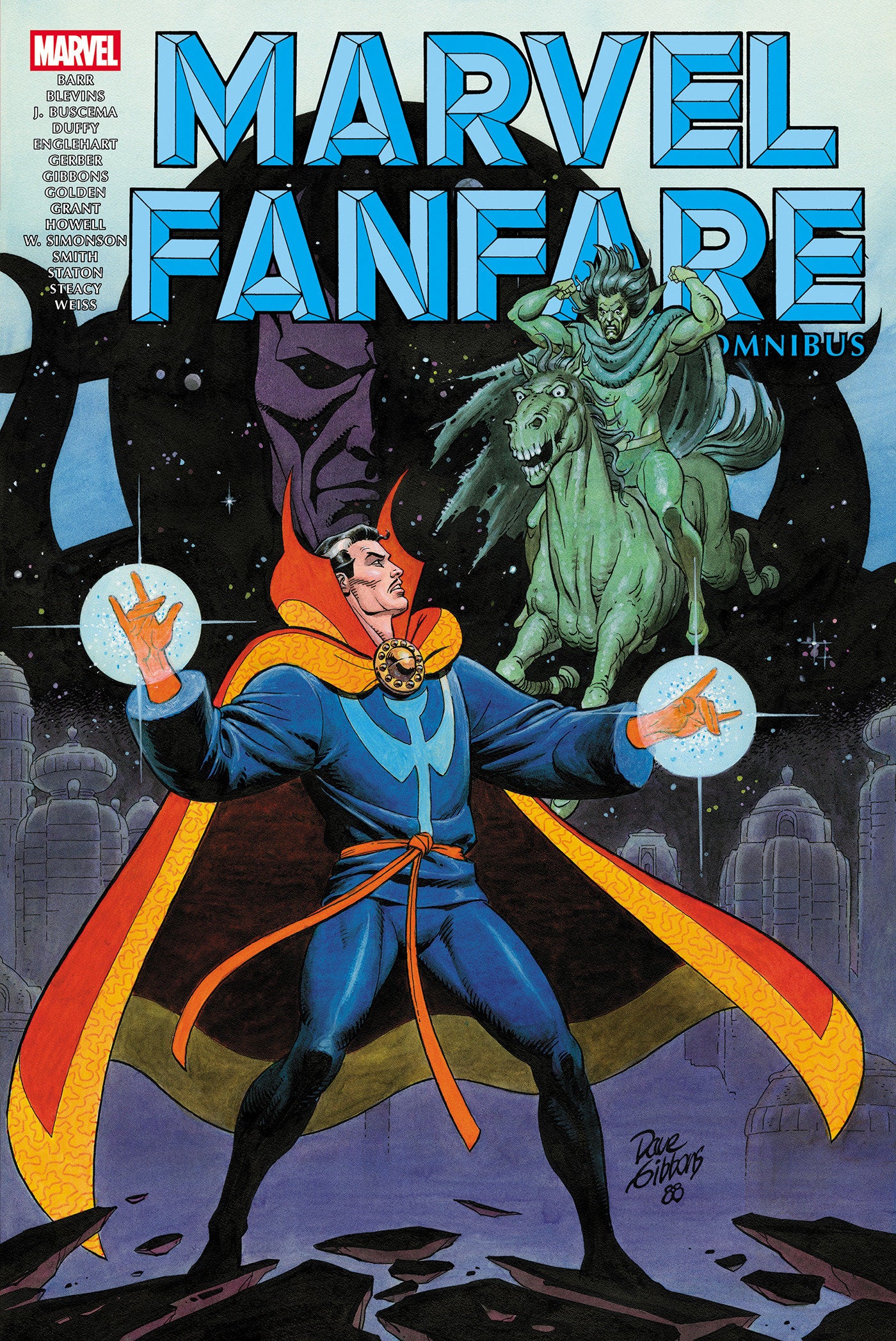 Marvel Fanfare Omnibus Volume. 3 Dave Gibbons Cover | BD Cosmos