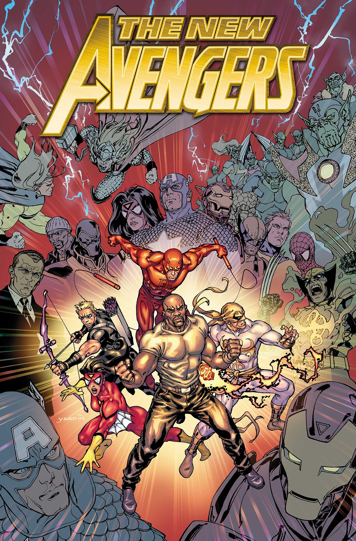 New Avengers Omnibus Volume. 3 David Yardin Cover [Direct Market Only] | BD Cosmos
