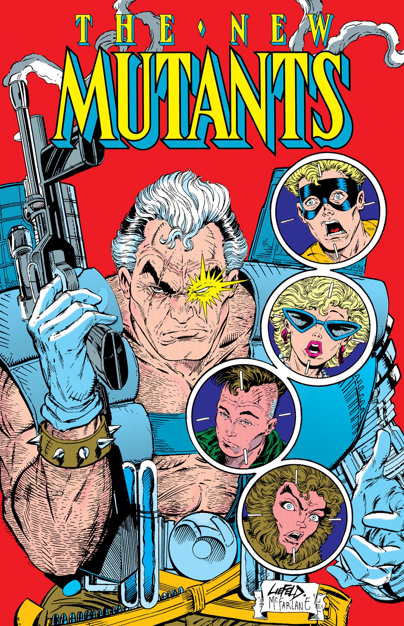 New Mutants Omnibus Volume. 4 Rob Liefeld Cable Cover | BD Cosmos
