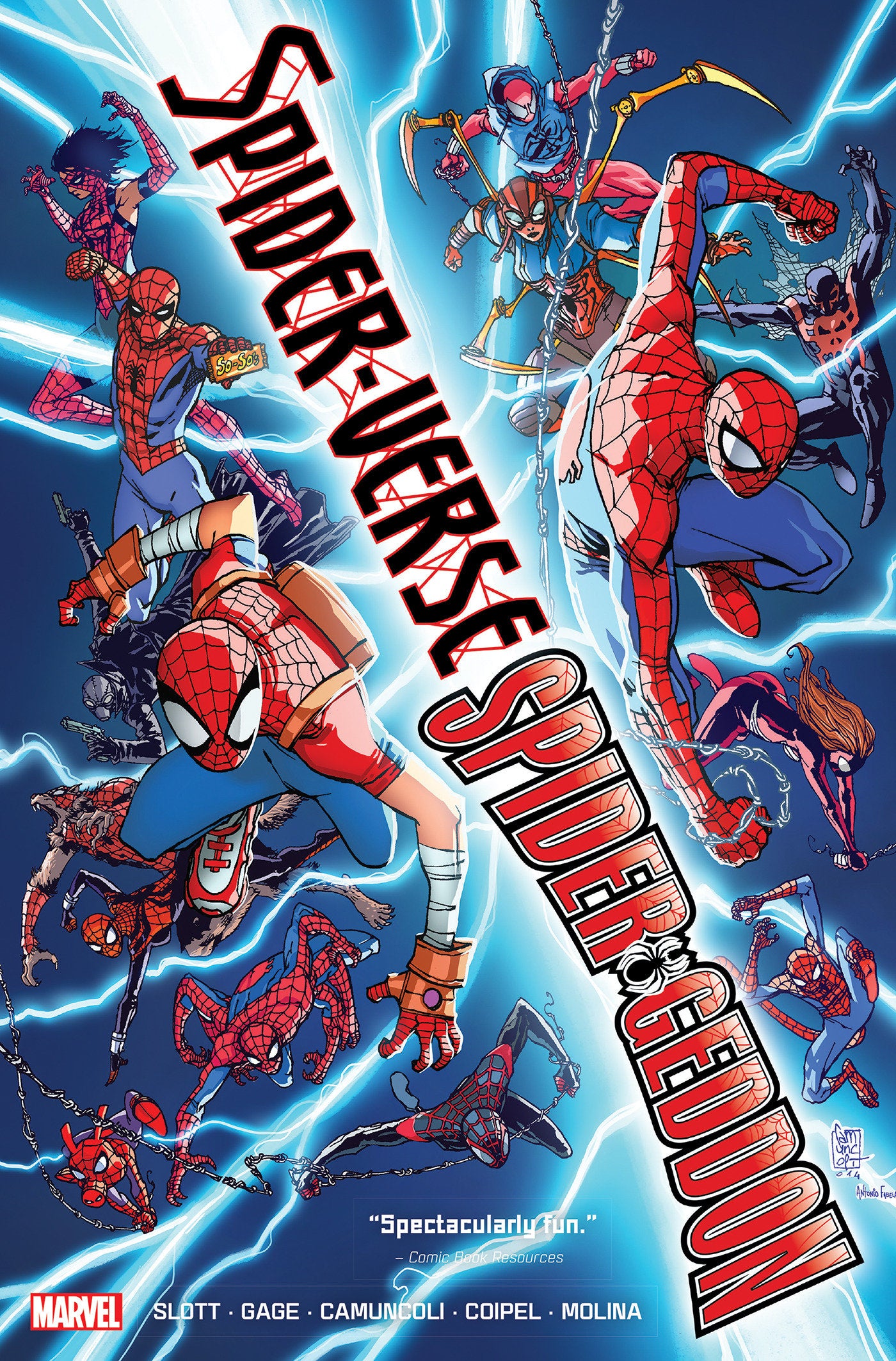 Spider Verse/Spider Geddon Omnibus Giuseppe Camuncoli Cover [New Printing, Direct Market Only] | BD Cosmos