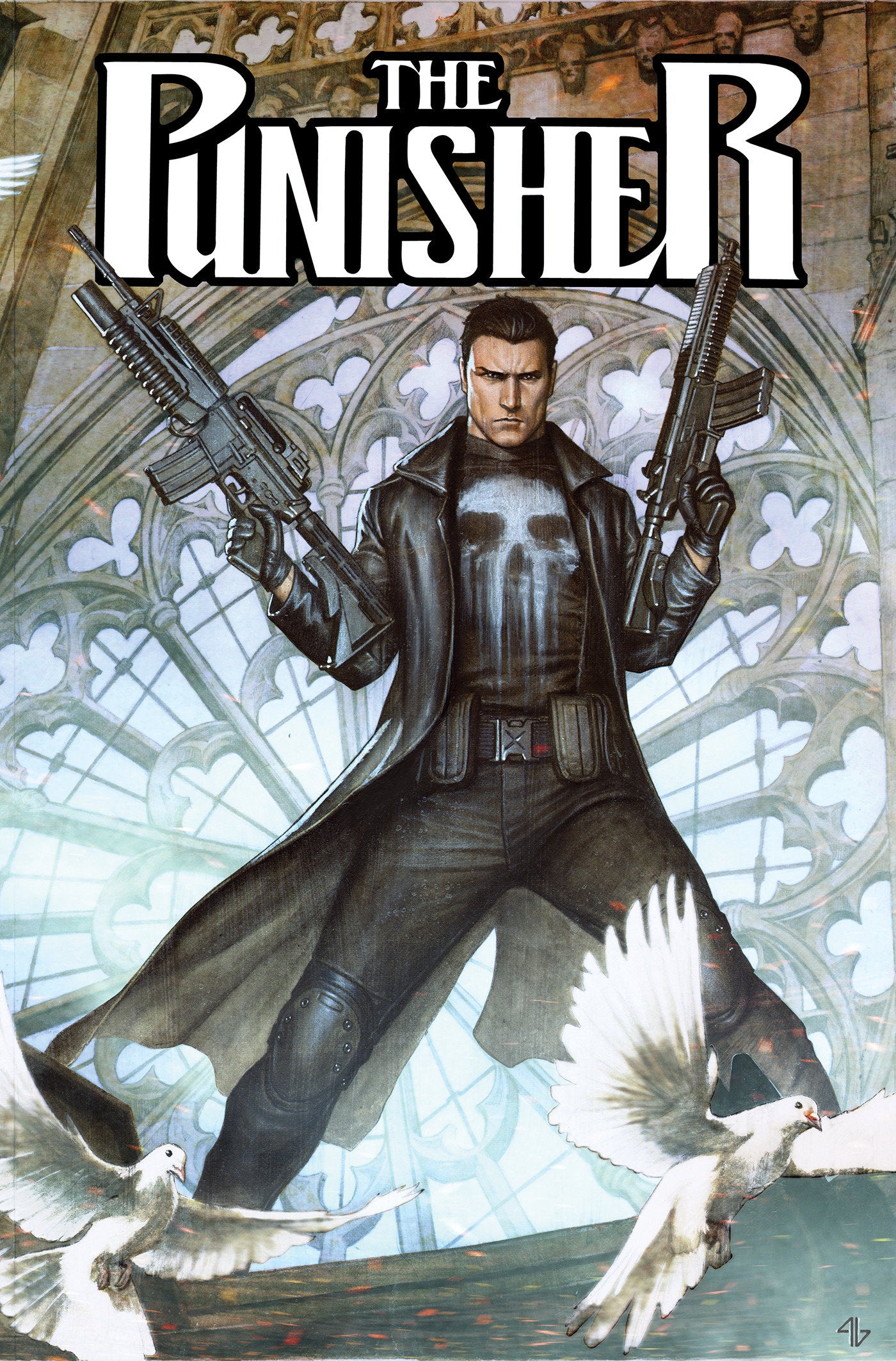 Punisher: Enter The War Zone Omnibus Adi Granov Cover [DM Only] | BD Cosmos