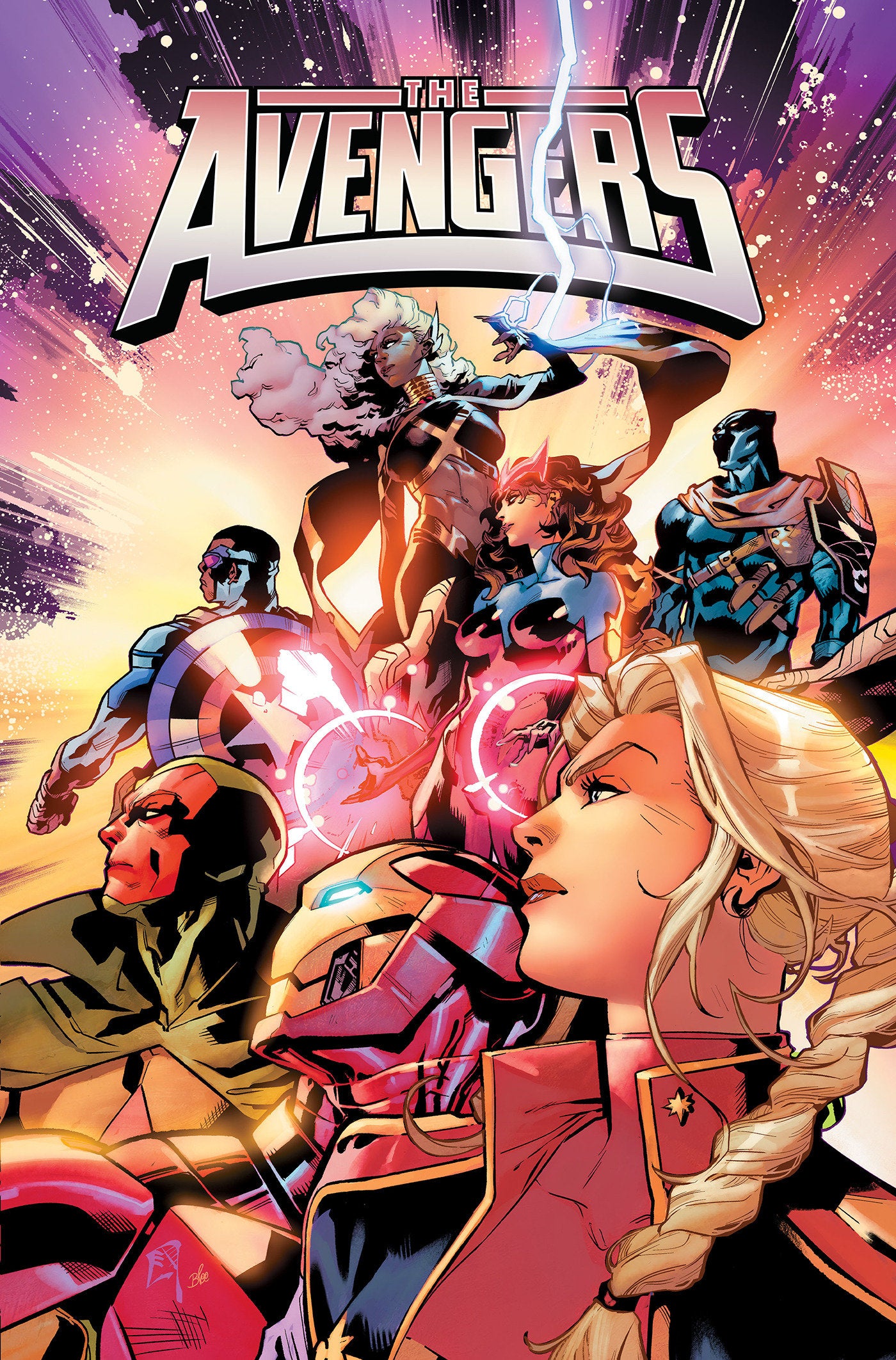 Avengers By Jed Mackay Omnibus C.F. Villa Cover [DM Only] | BD Cosmos