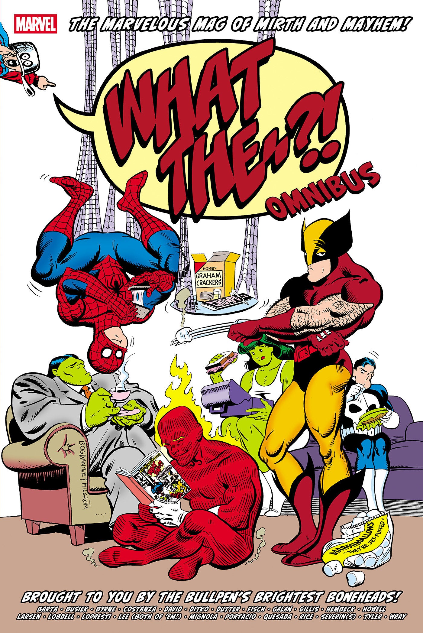 What The--?! Omnibus Jon Bogdanove Cover | BD Cosmos