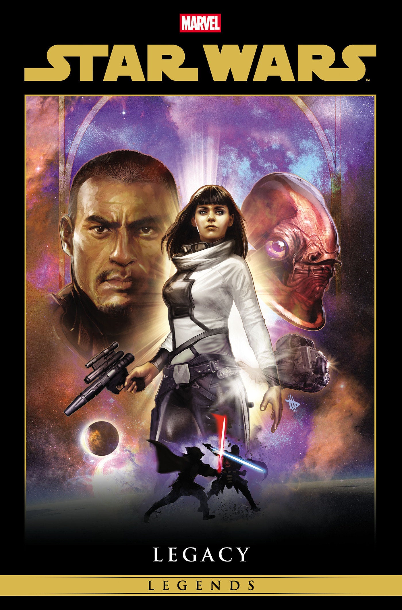 Star Wars Legends: Legacy Omnibus Vol. 2 Dave Wilkins Cover [DM Only] | BD Cosmos