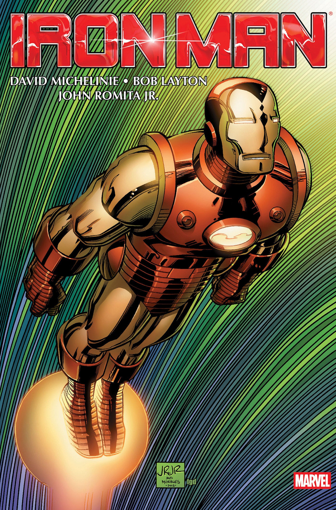 Iron Man By Michelinie, Layton & Romita Jr. Omnibus Vol. 1 John Romita Jr. Cover [New Printing] | BD Cosmos