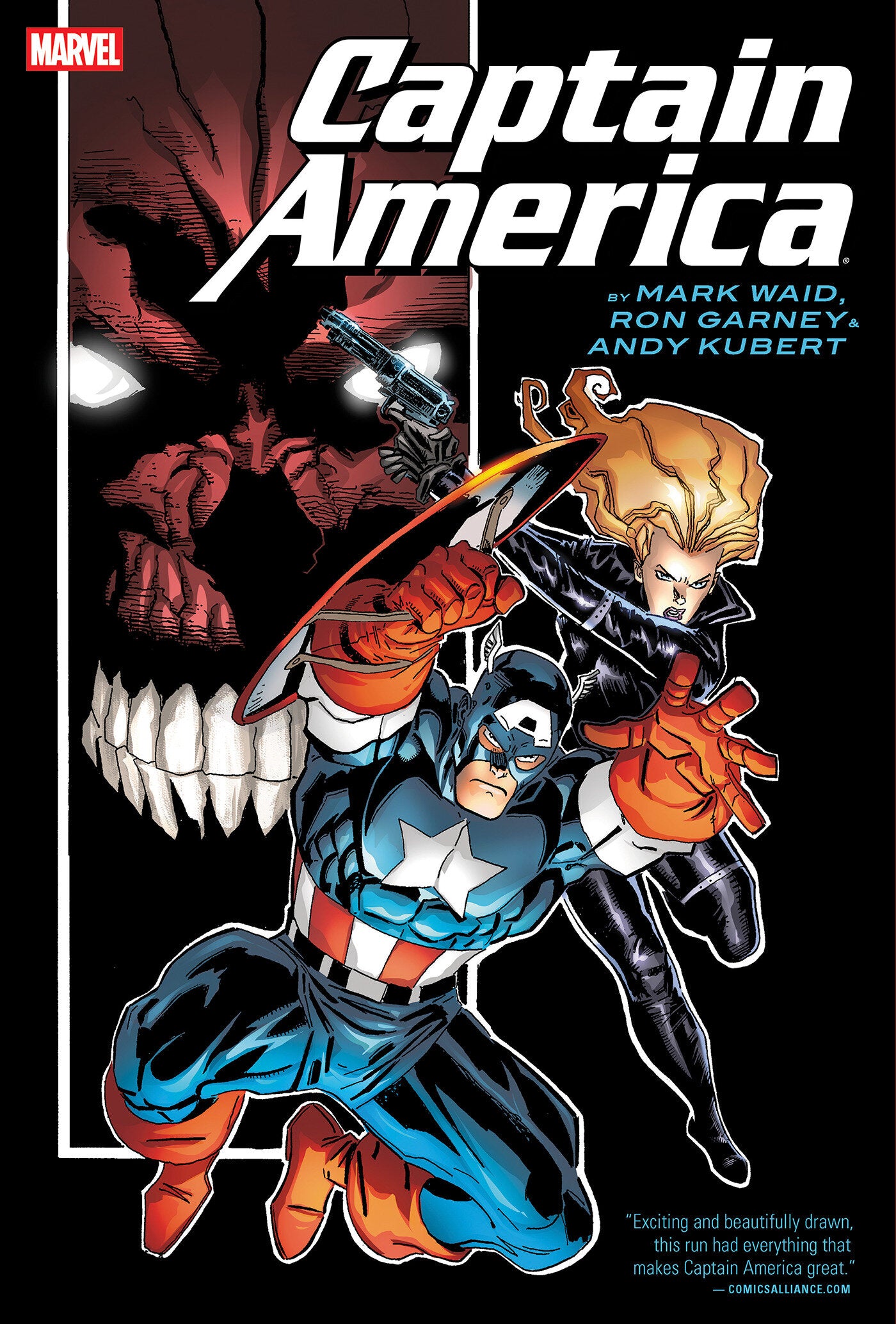 Captain America By Waid, Garney & Kubert Omnibus Ron Garney Cover [New Printing] - Release Estimate 06/16/2027 | BD Cosmos