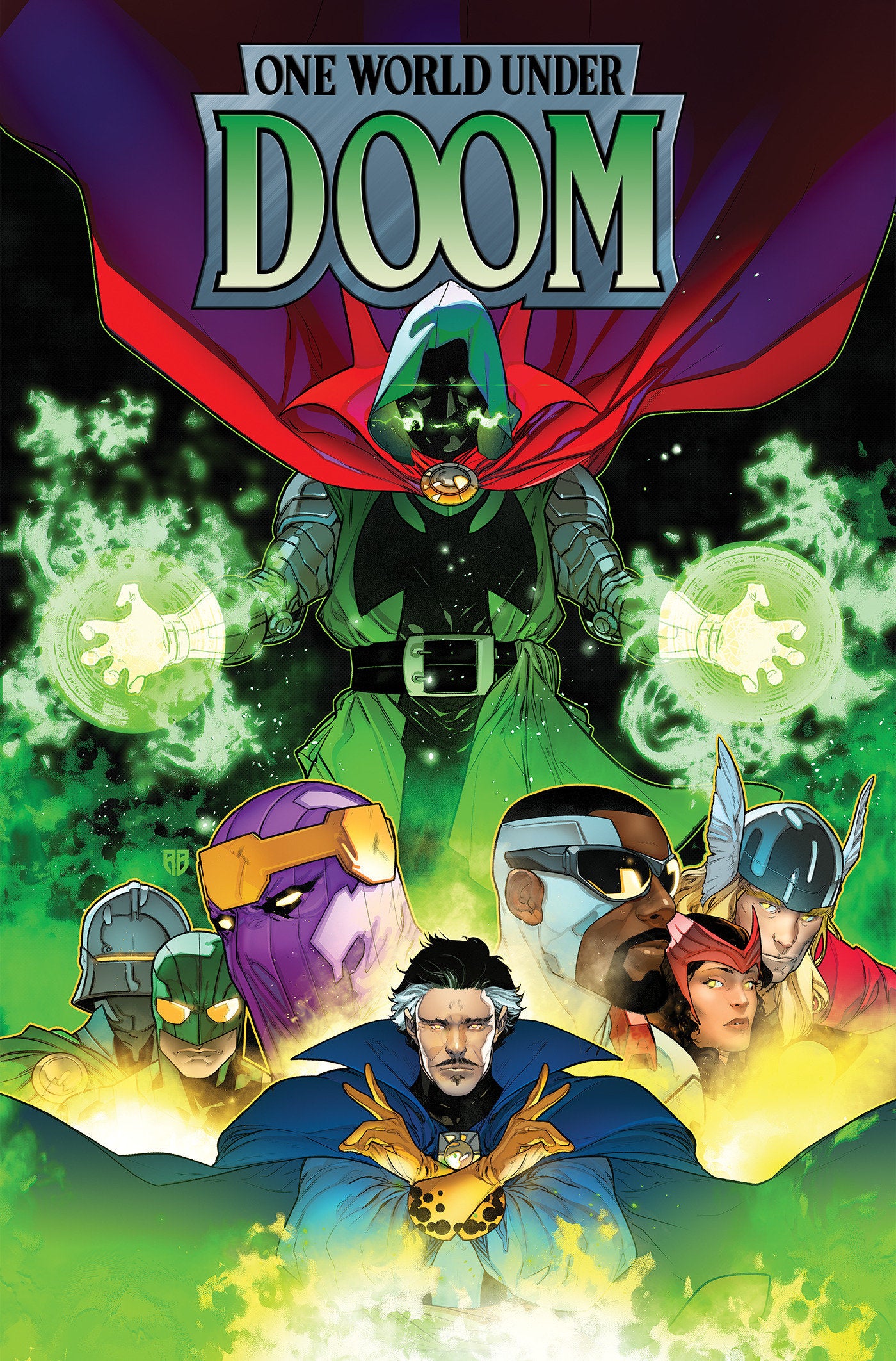 One World Under Doom Omnibus R.B. Silva Cover [Direct Market Only] | BD Cosmos
