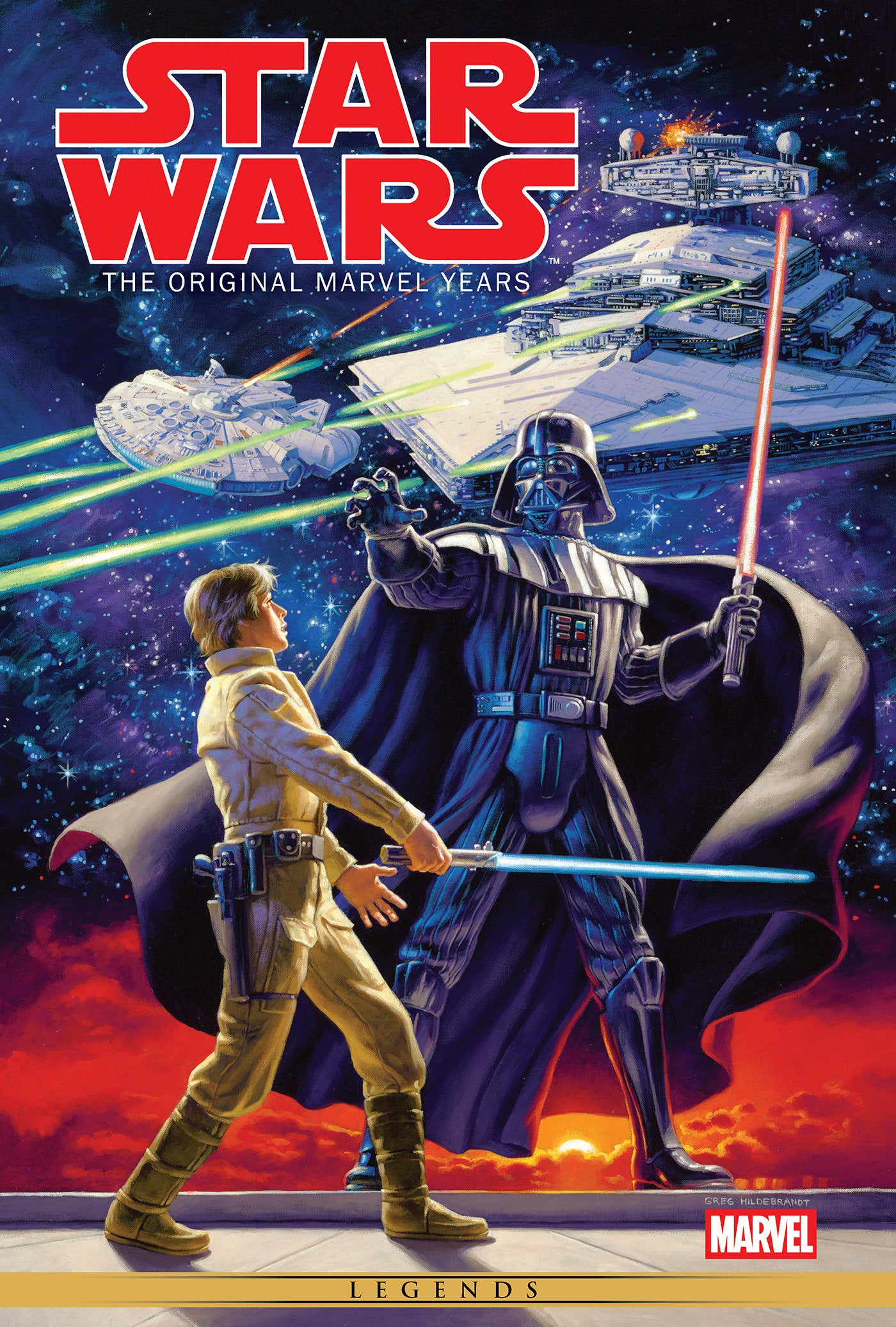Star Wars: The Original Marvel Years Omnibus Vol. 1 Howard Chaykin Cover [New Printing] | BD Cosmos
