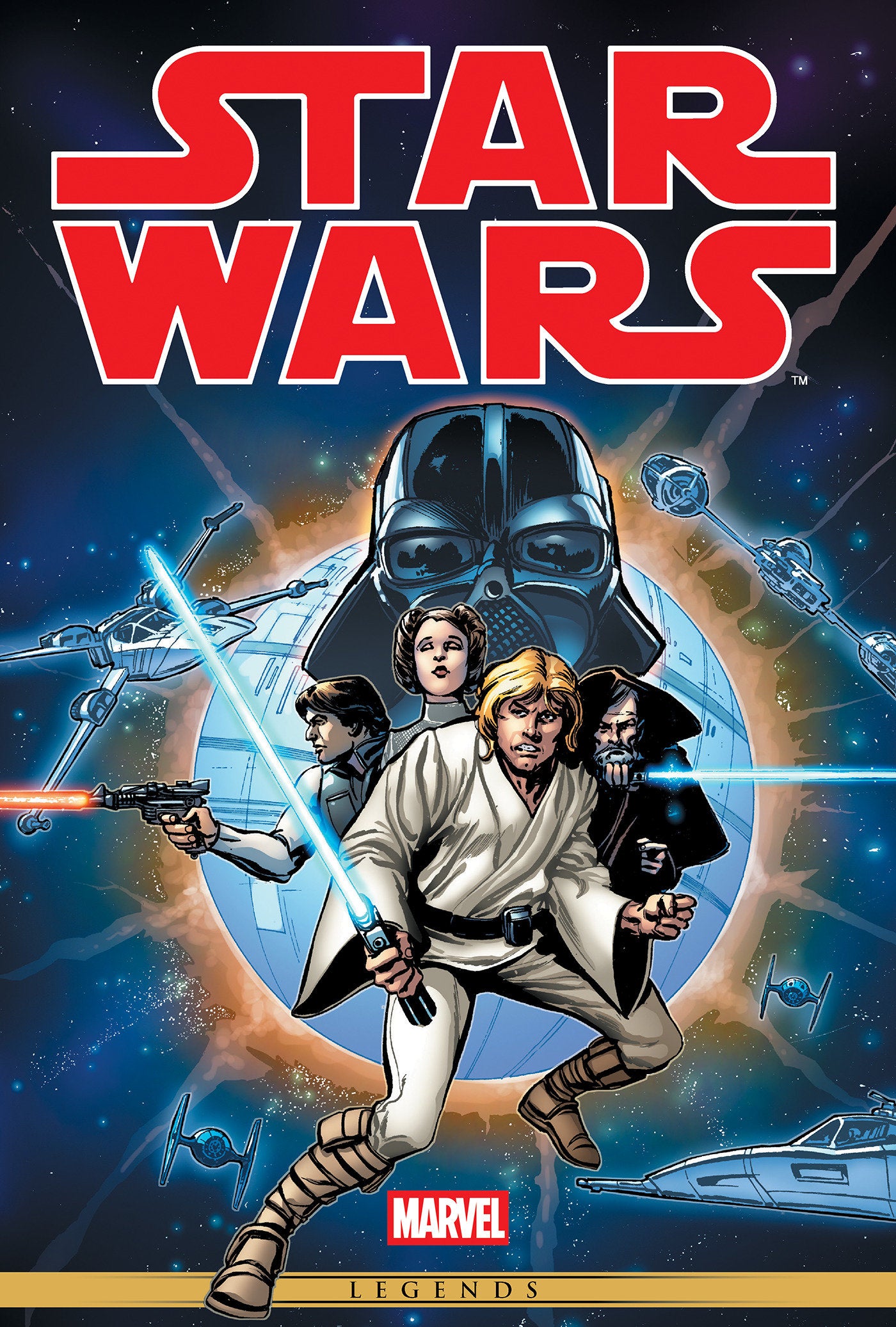 Star Wars: The Original Marvel Years Omnibus Vol. 1 Greg Hildebrandt Cover [New Printing, DM Only] | BD Cosmos