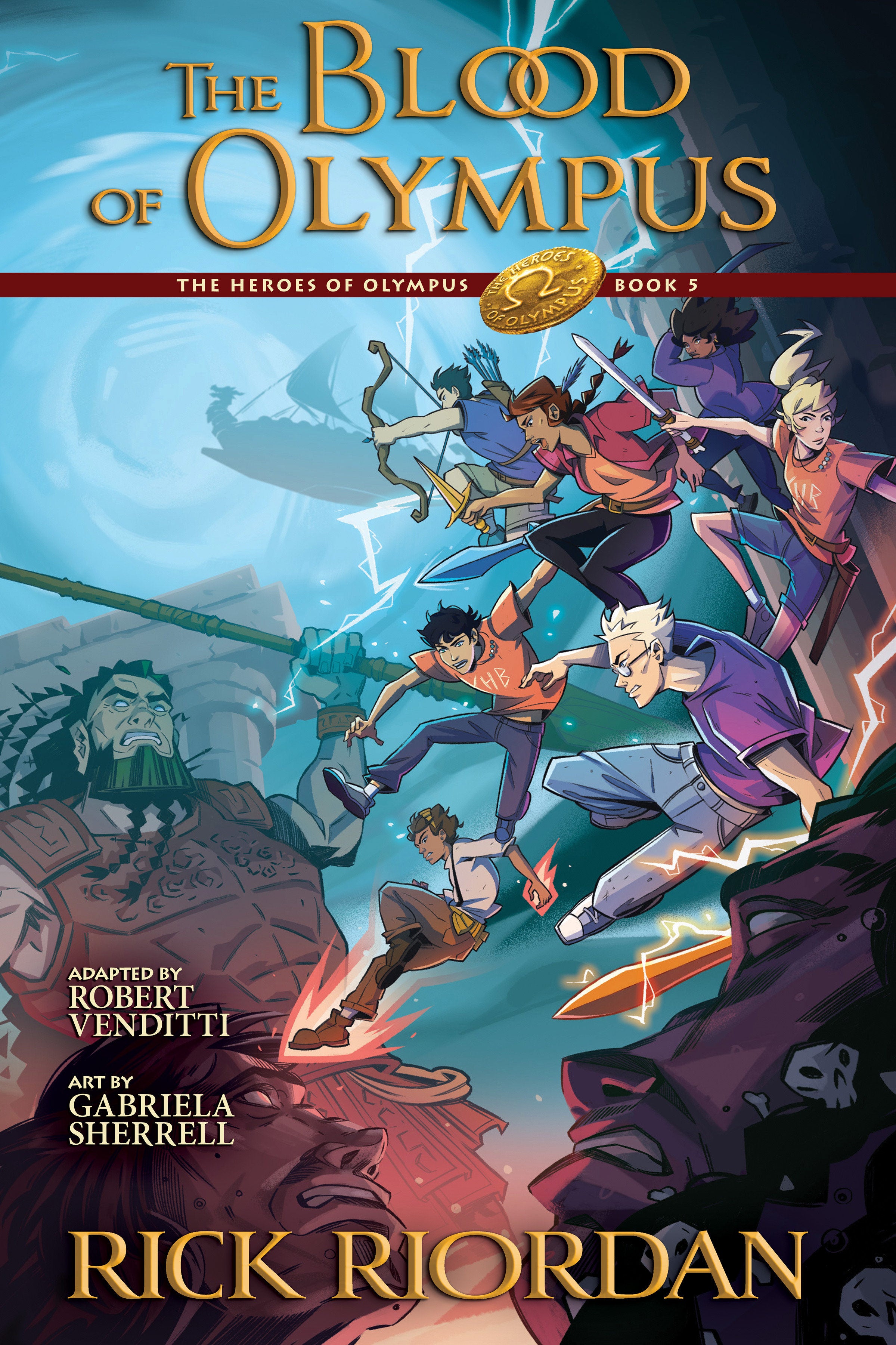 Heroes Of Olympus, The, Book Five: The Blood Of Olympus, The Graphic Novel | BD Cosmos