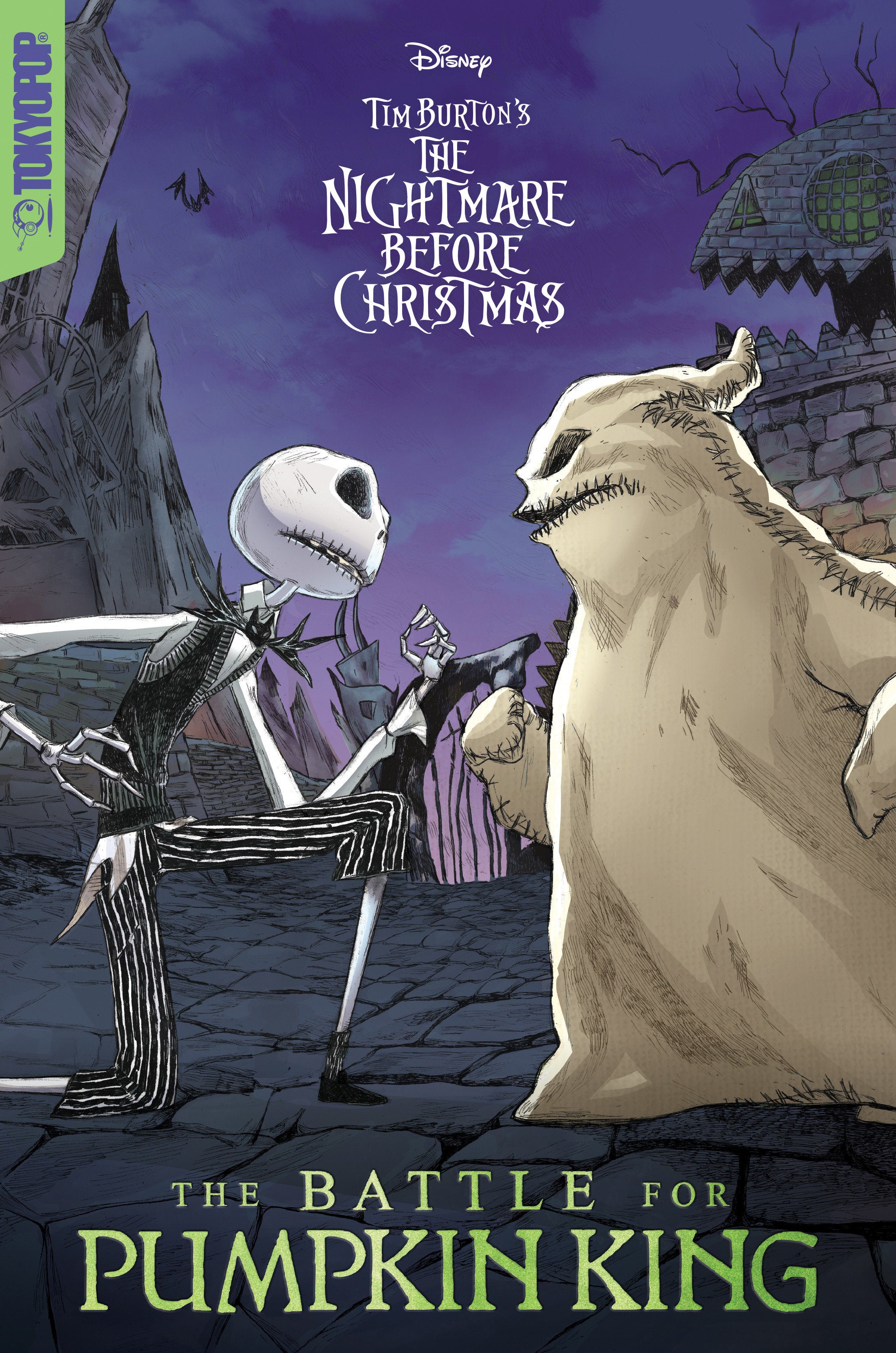 Disney Manga: Tim Burton's The Nightmare Before Christmas   The Battle For Pumpkin King | BD Cosmos