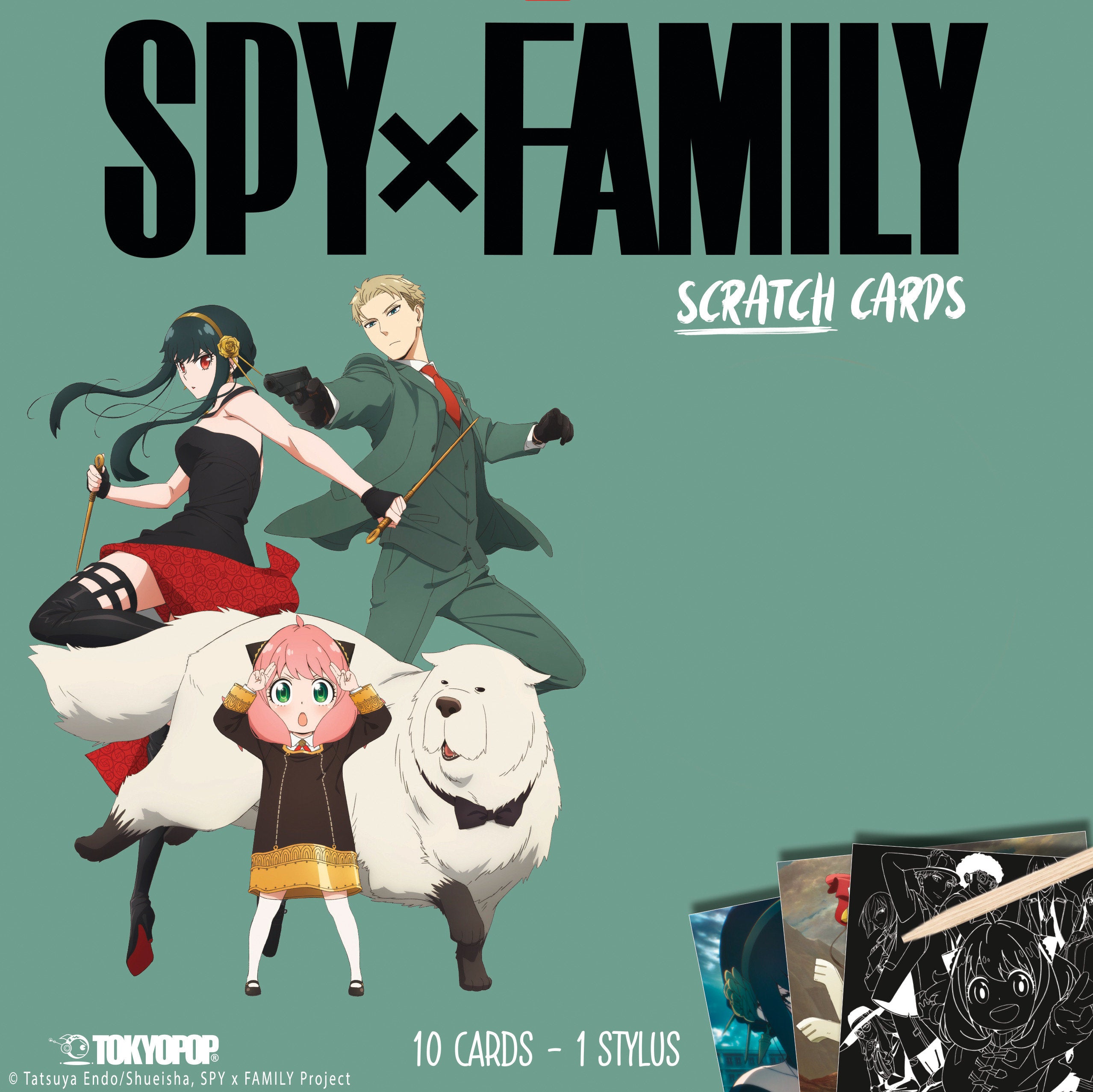 Spy x Family S1 Scratch Cards | BD Cosmos