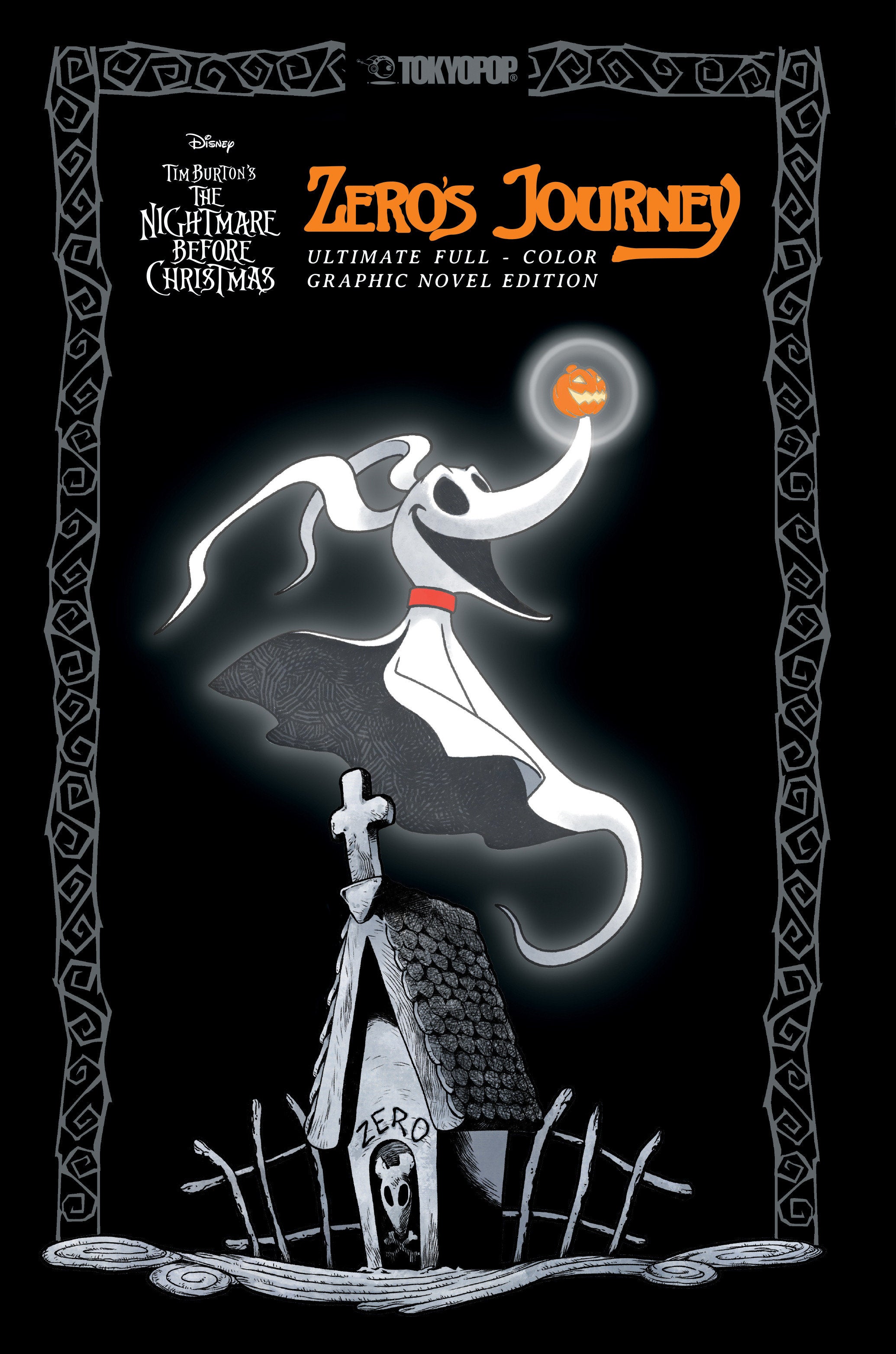 Disney Manga: Tim Burton's The Nightmare Before Christmas   Zero's Journey (Ultimate Full Color Graphic Novel Edition With Sprayed Edges) | BD Cosmos