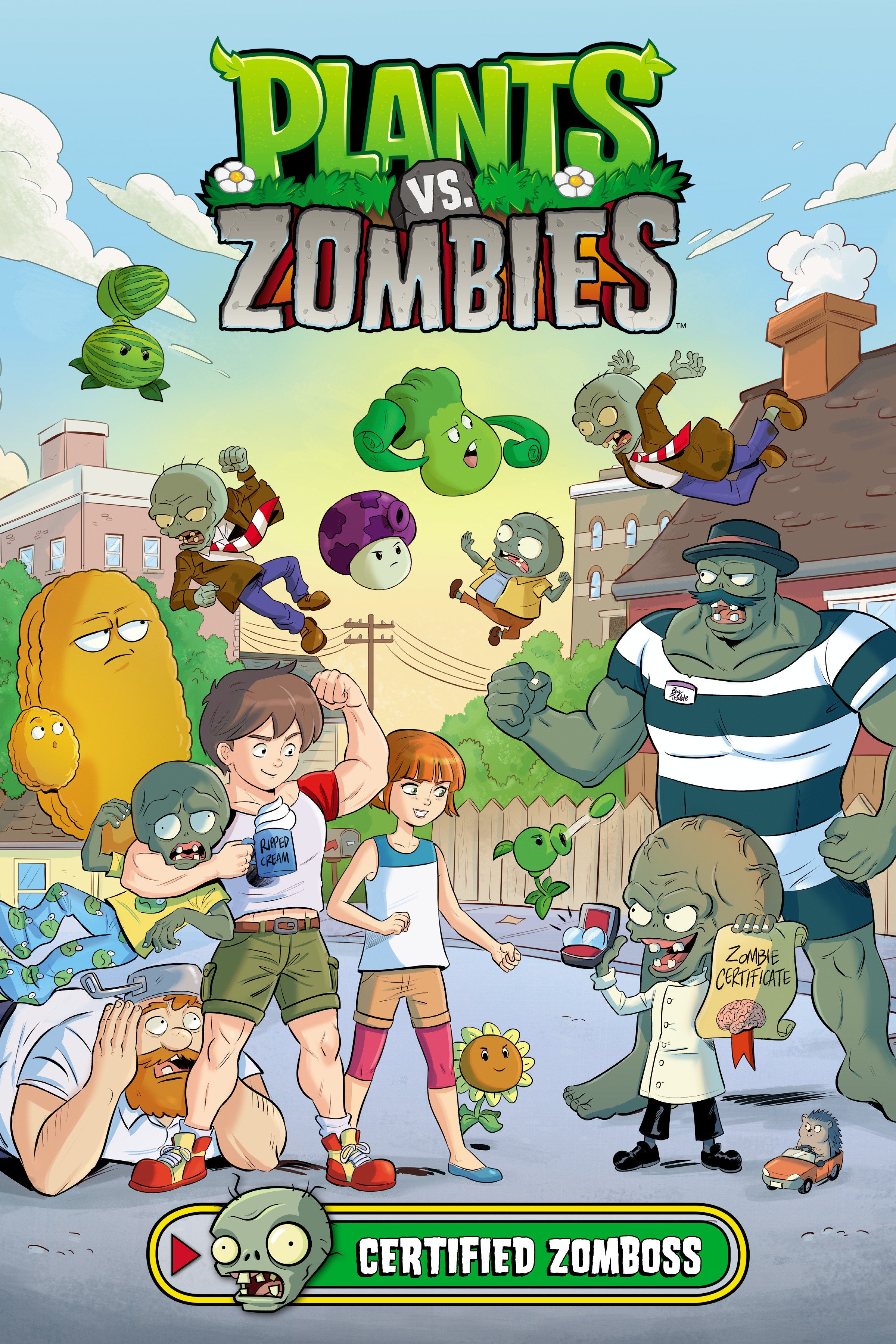 Plants vs. Zombies Volume 26: Certified Zomboss | BD Cosmos