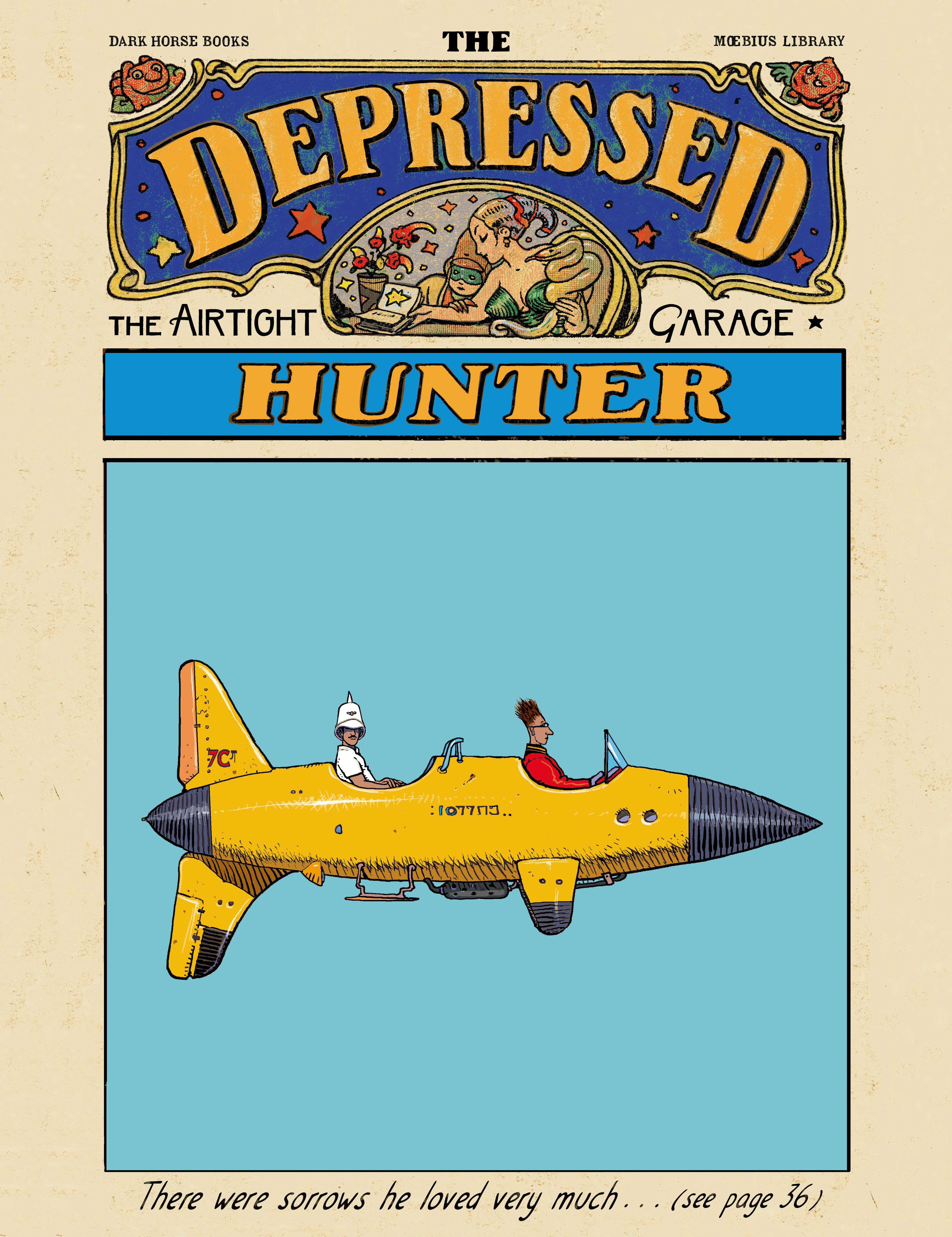 Moebius Library: The Depressed Hunter | BD Cosmos