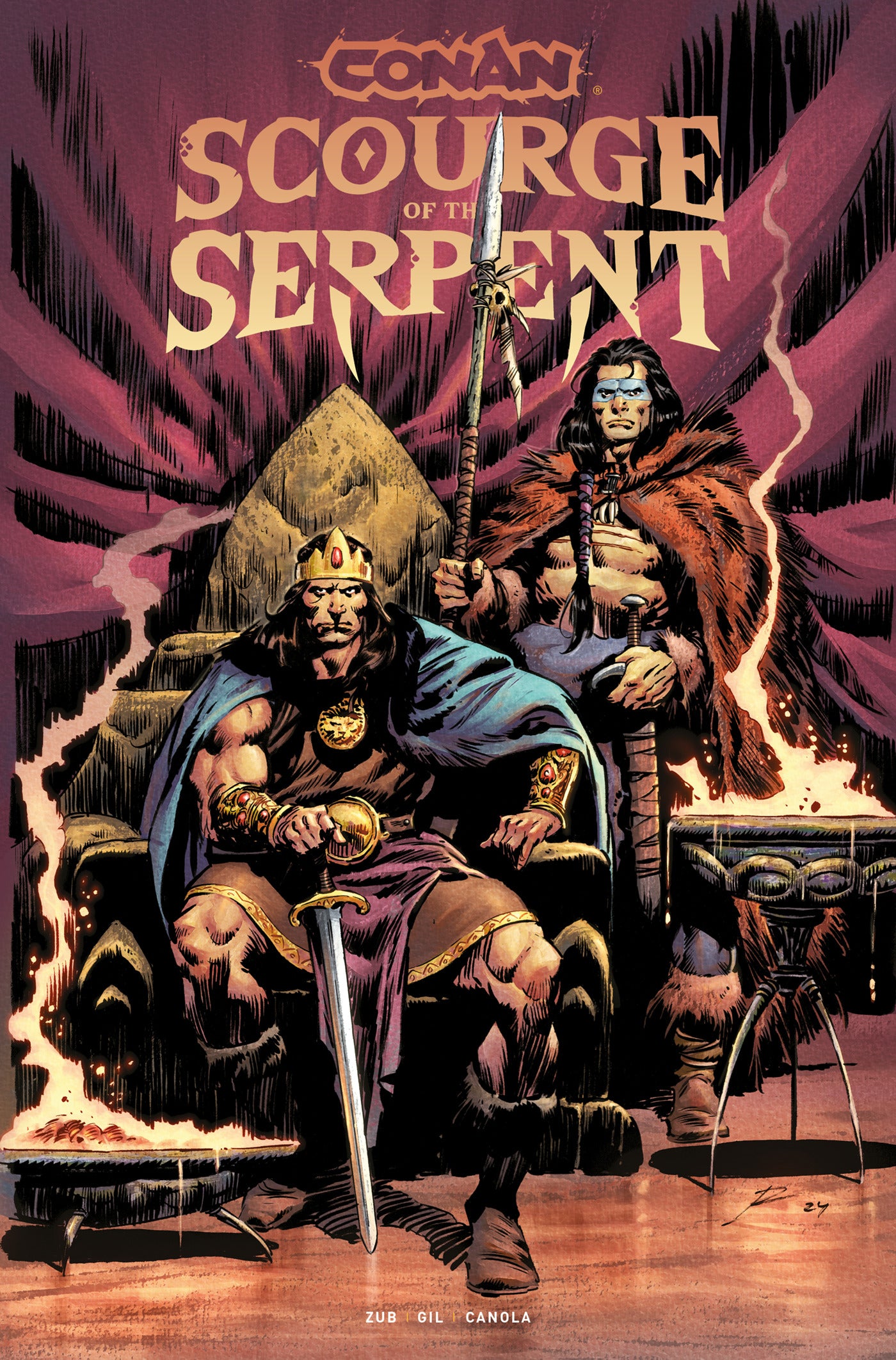 Conan the Barbarian: Scourge of the Serpent DM Edition (Mature)-DAMAGED | BD Cosmos