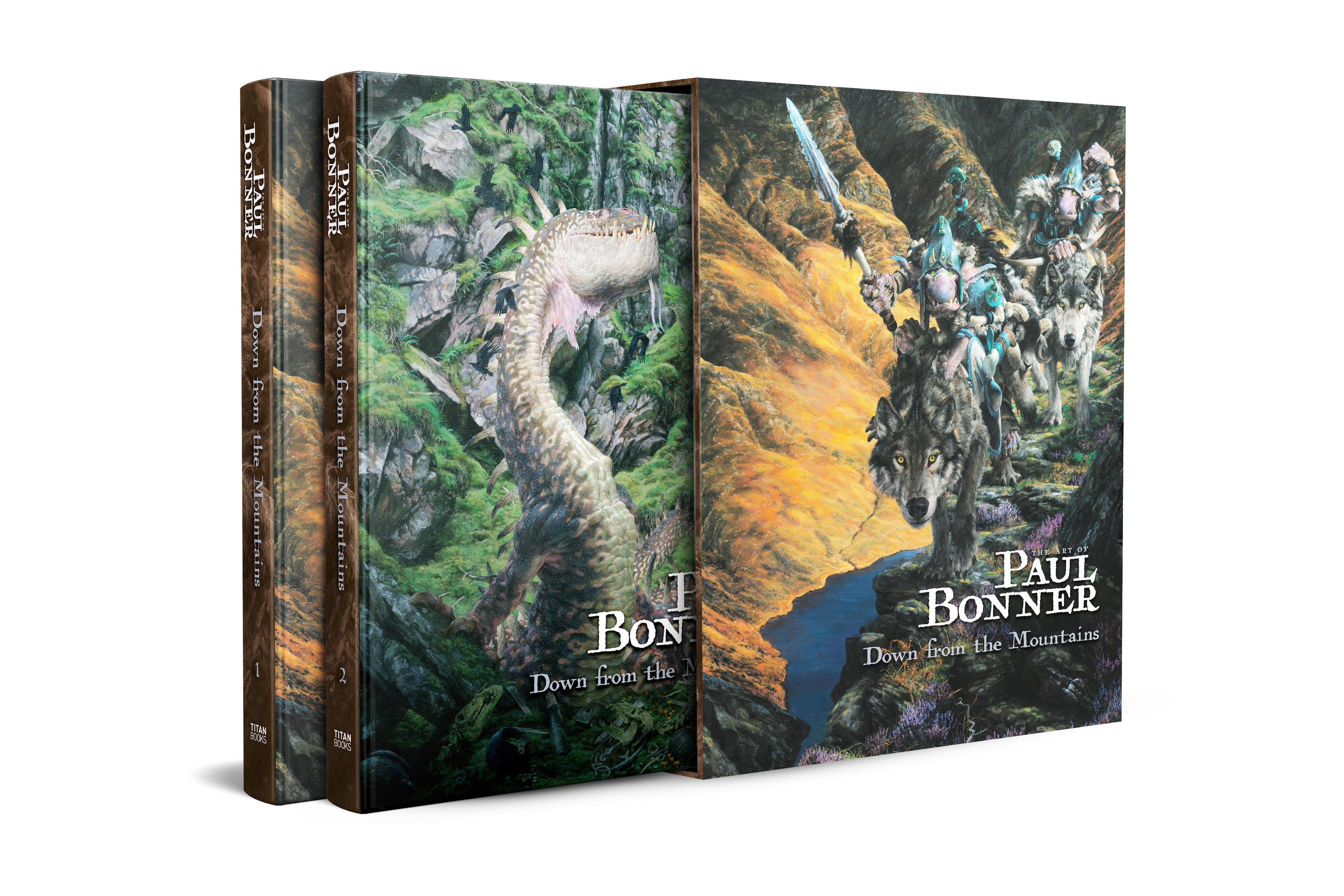 The Art Of Paul Bonner: Down From The Mountains | BD Cosmos
