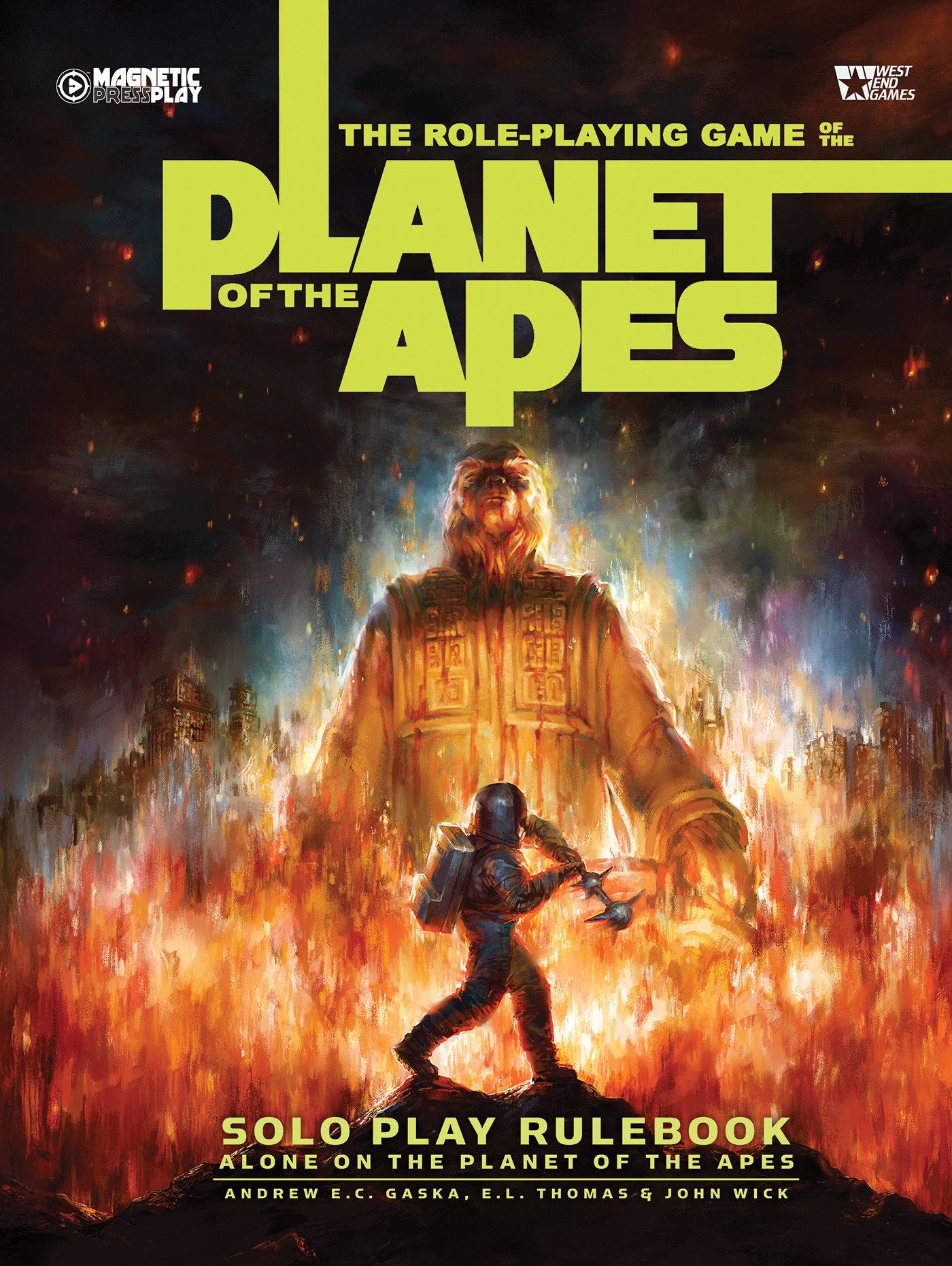 The Planet Of The Apes Solo Rulebook | BD Cosmos