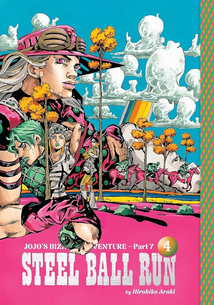 JoJo's Bizarre Adventure: Part 7--Steel Ball Run, Vol. 4 cover image | BD Cosmos