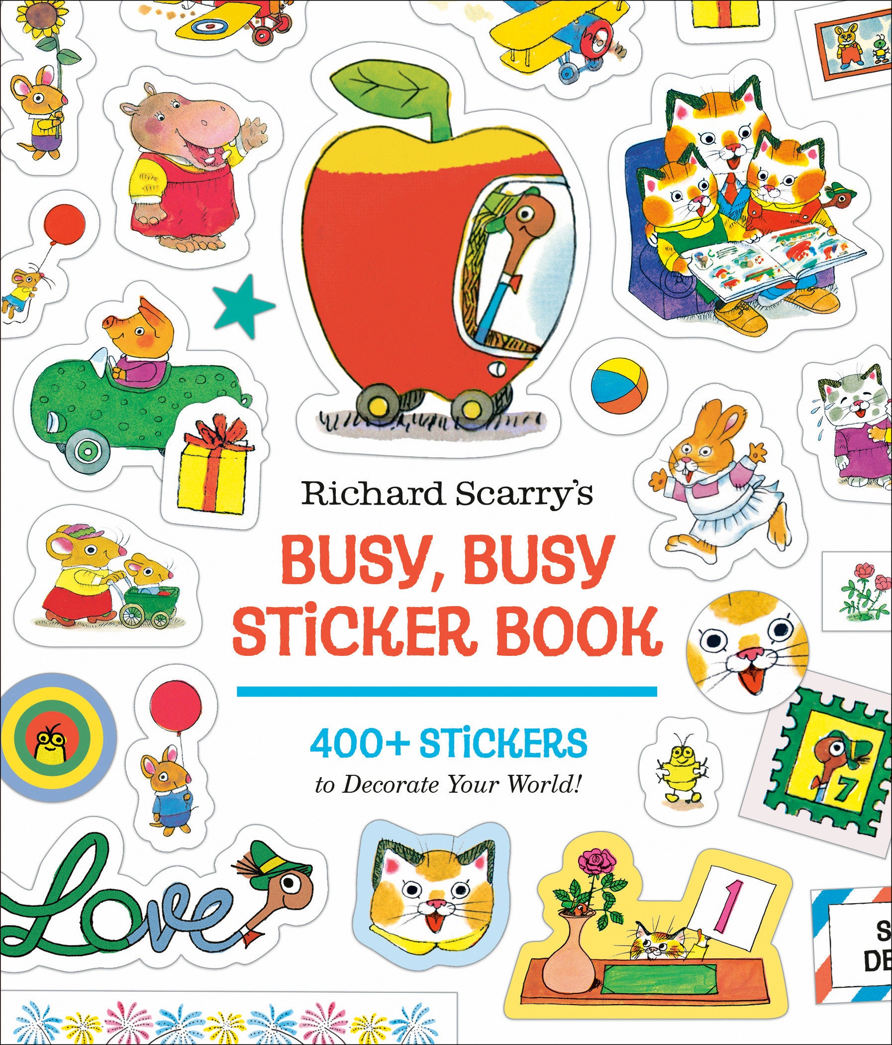Richard Scarry's Busy, Busy Sticker Book | BD Cosmos