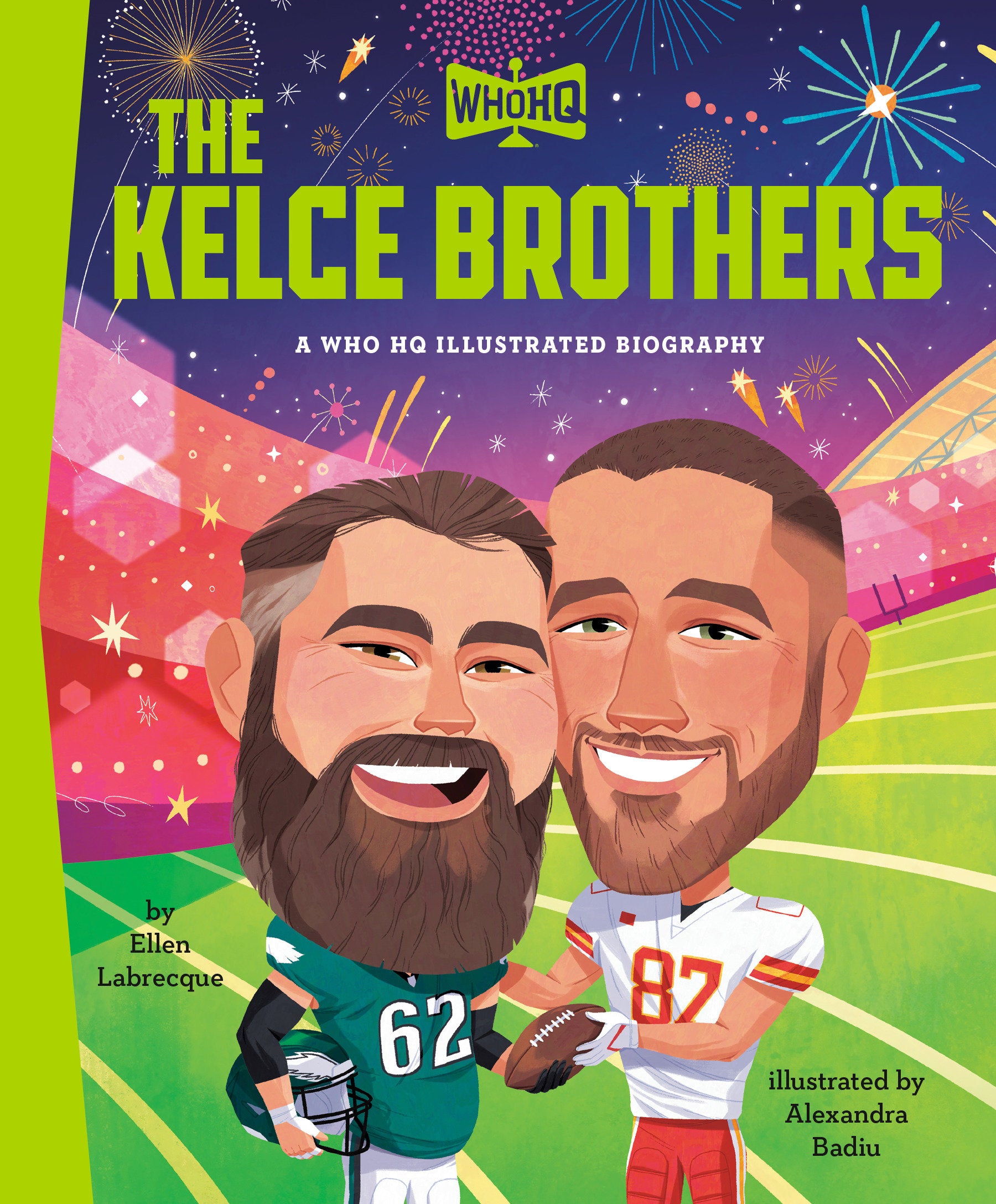 The Kelce Brothers: A Who Hq Illustrated Biography | BD Cosmos