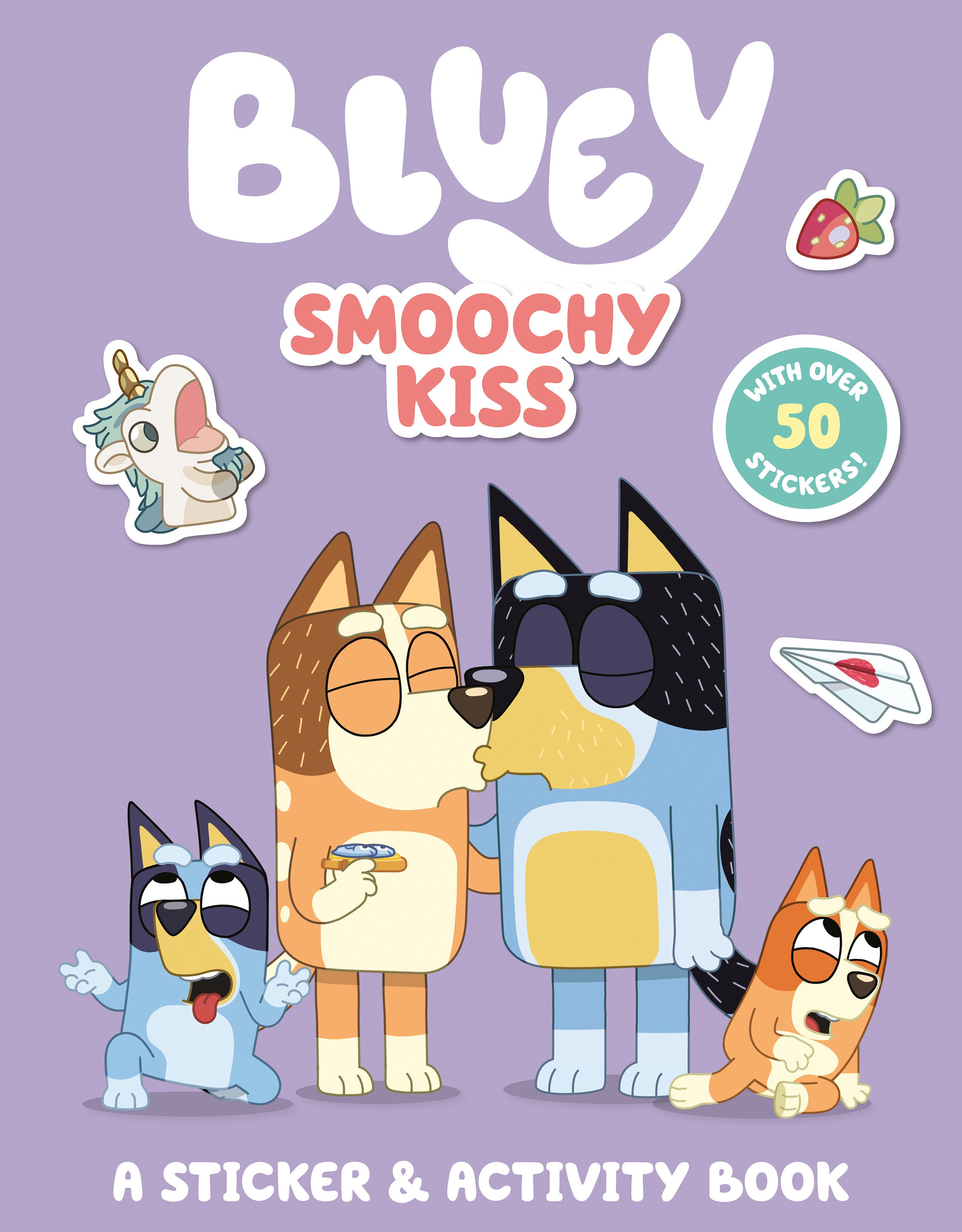 Bluey: Smoochy Kiss: A Sticker & Activity Book | BD Cosmos