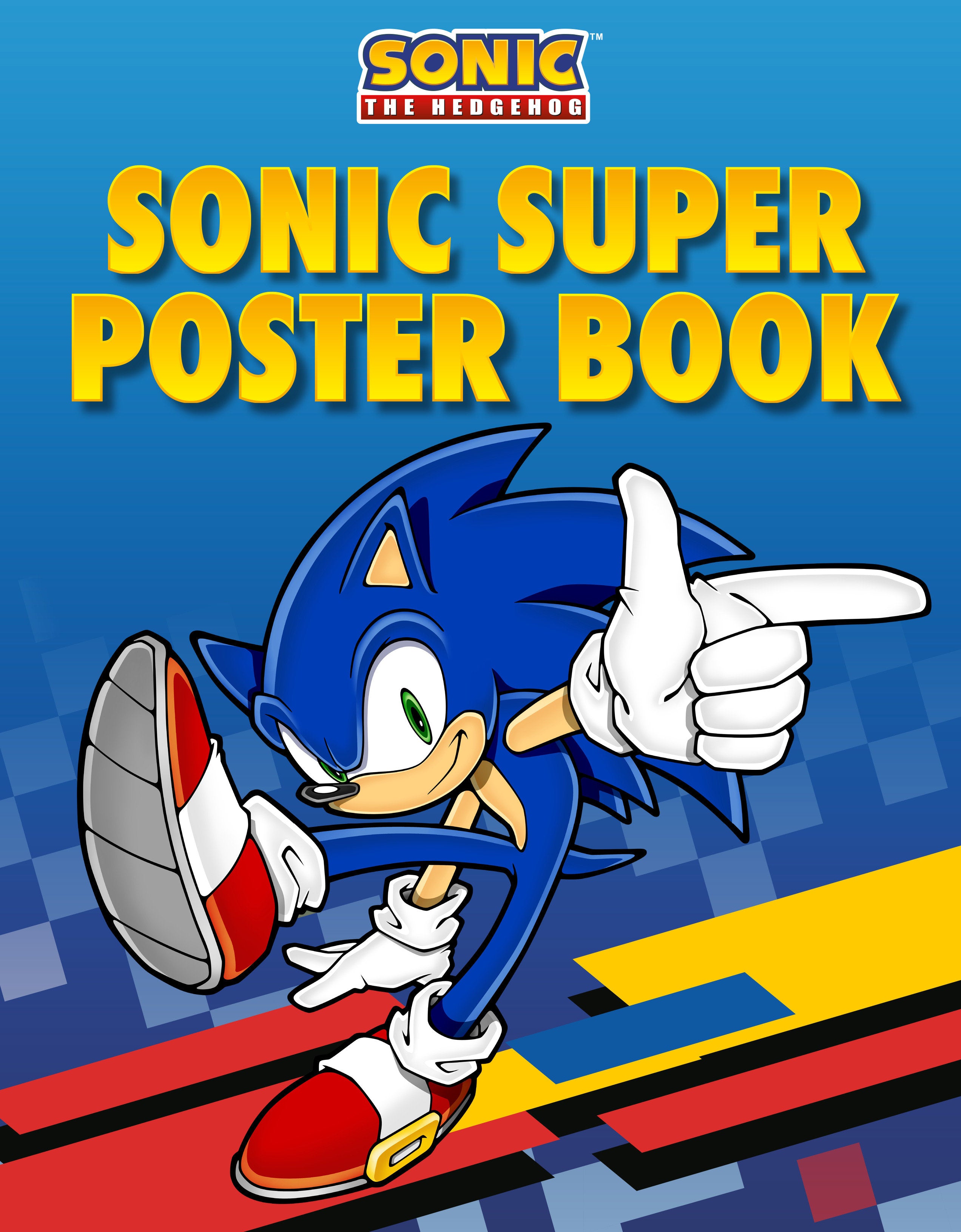 Sonic The Hedgehog: Sonic Super Poster Book | BD Cosmos