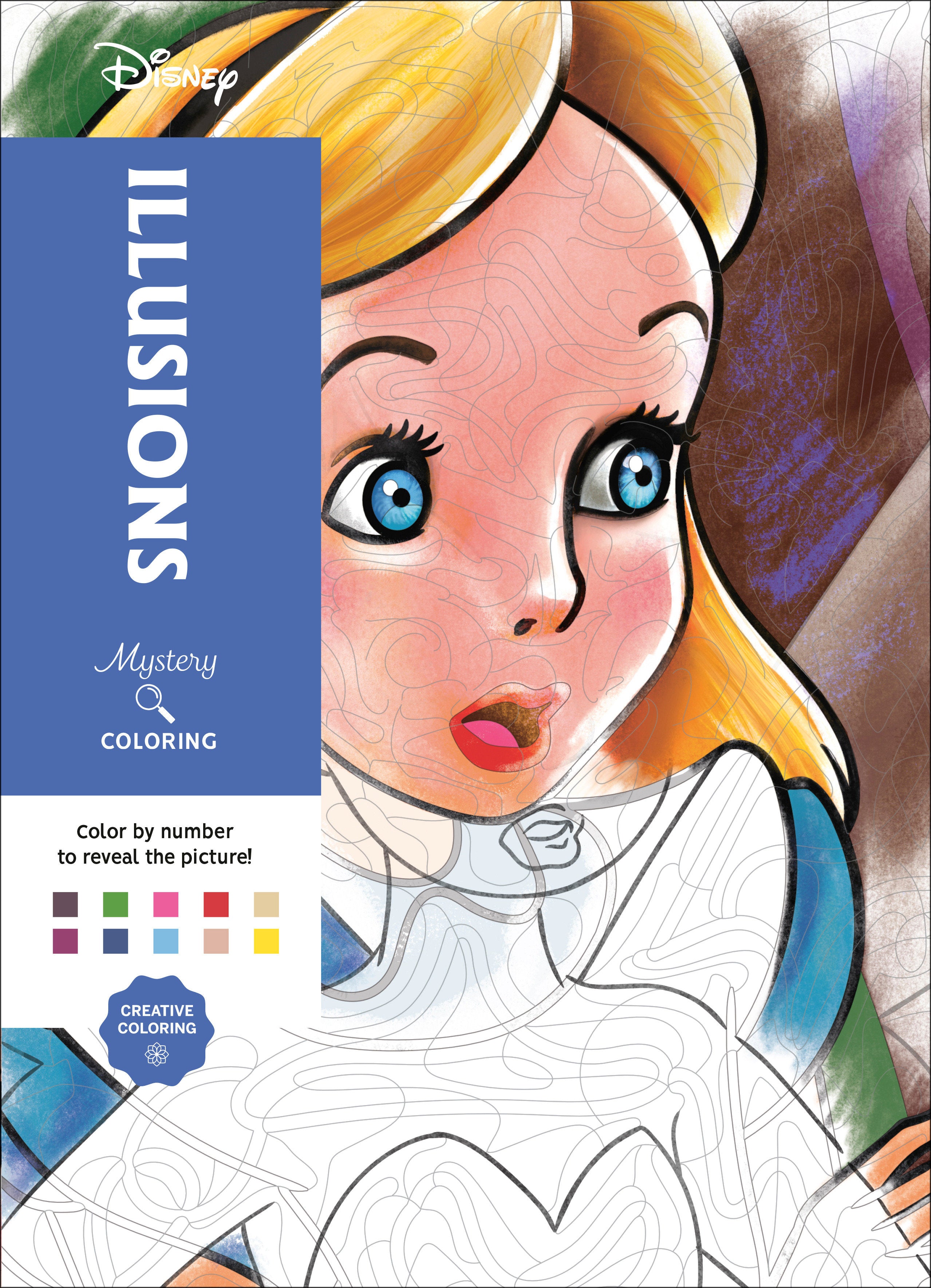 Disney Mystery Coloring: Illusions | BD Cosmos