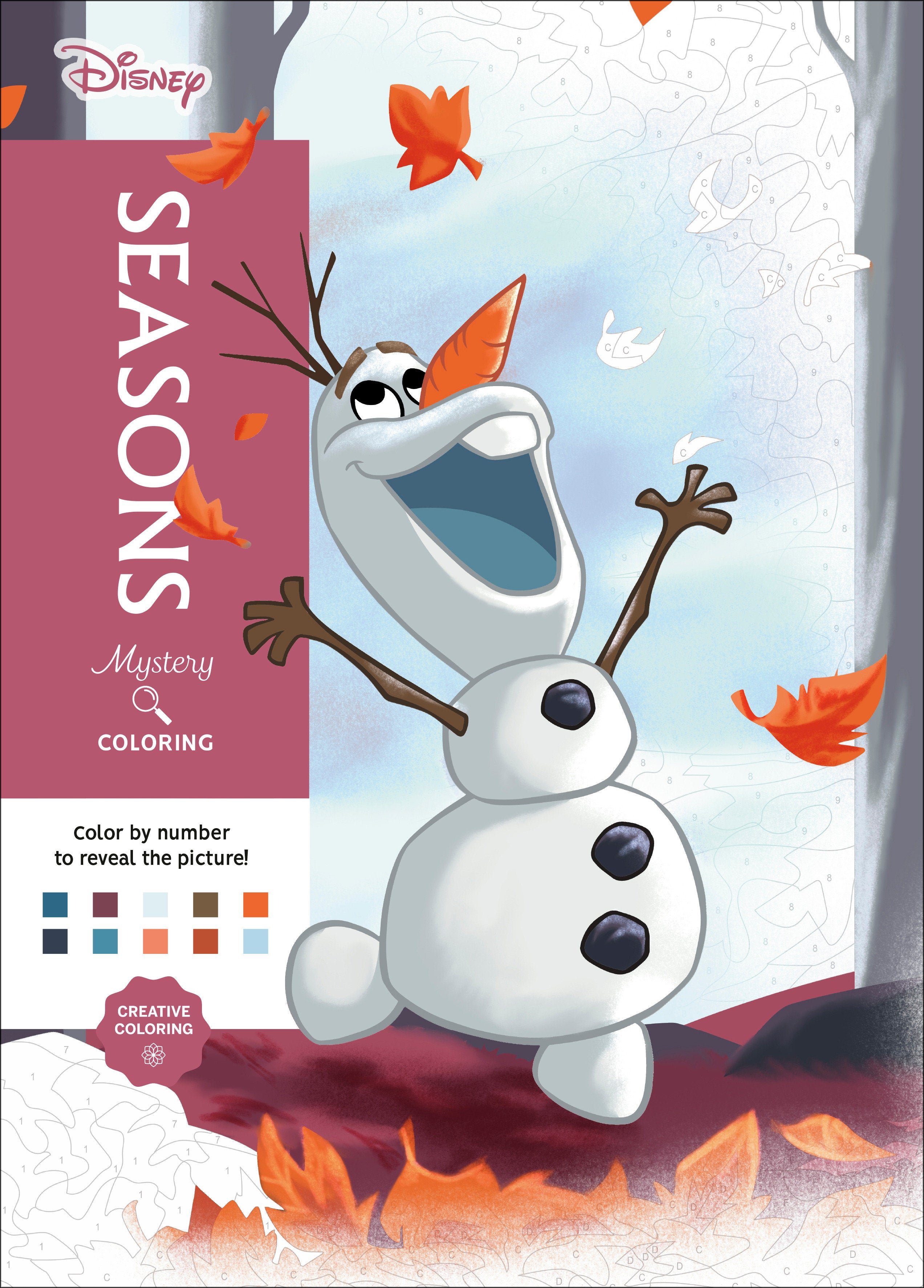 Disney Mystery Coloring: Seasons | BD Cosmos