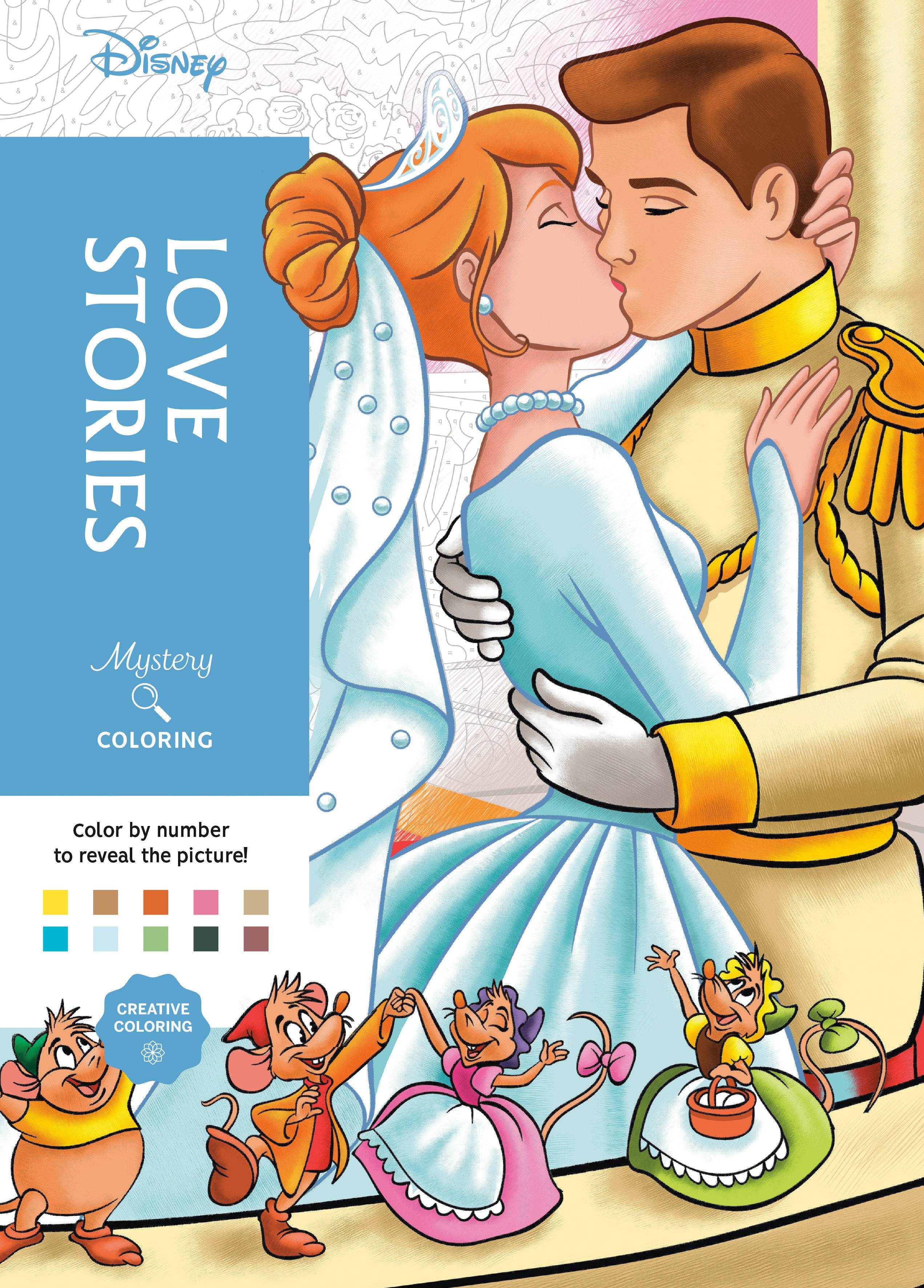Disney Mystery Coloring: Love Stories | BD Cosmos