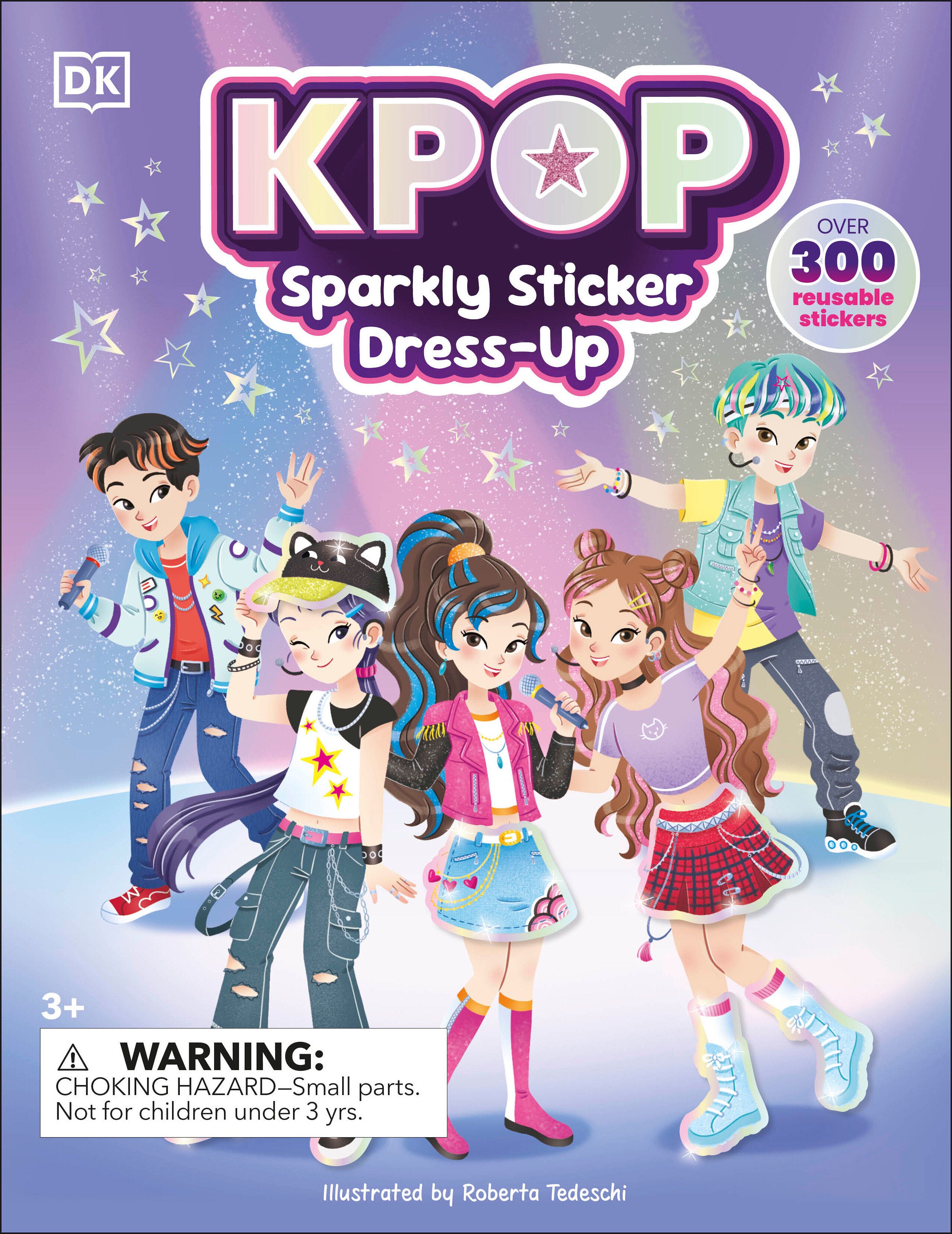 K-Pop Sparkly Sticker Dress-Up | BD Cosmos