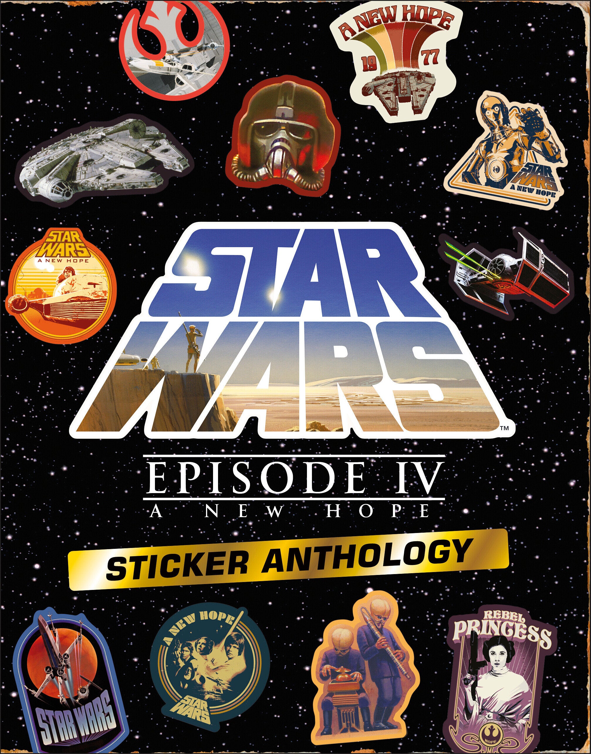 Star Wars Episode IV A New Hope Sticker Anthology - Release Estimate 02/17/2027 | BD Cosmos