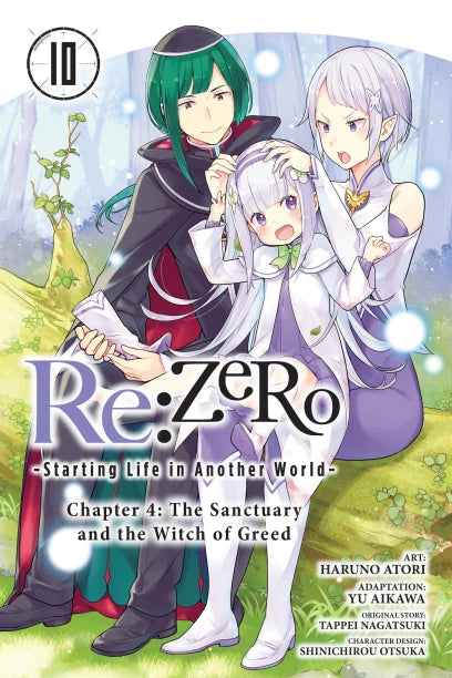 Re:ZERO -Starting Life in Another World-, Chapter 4: The Sanctuary and the Witch of Greed, Vol. 10 (manga) | BD Cosmos