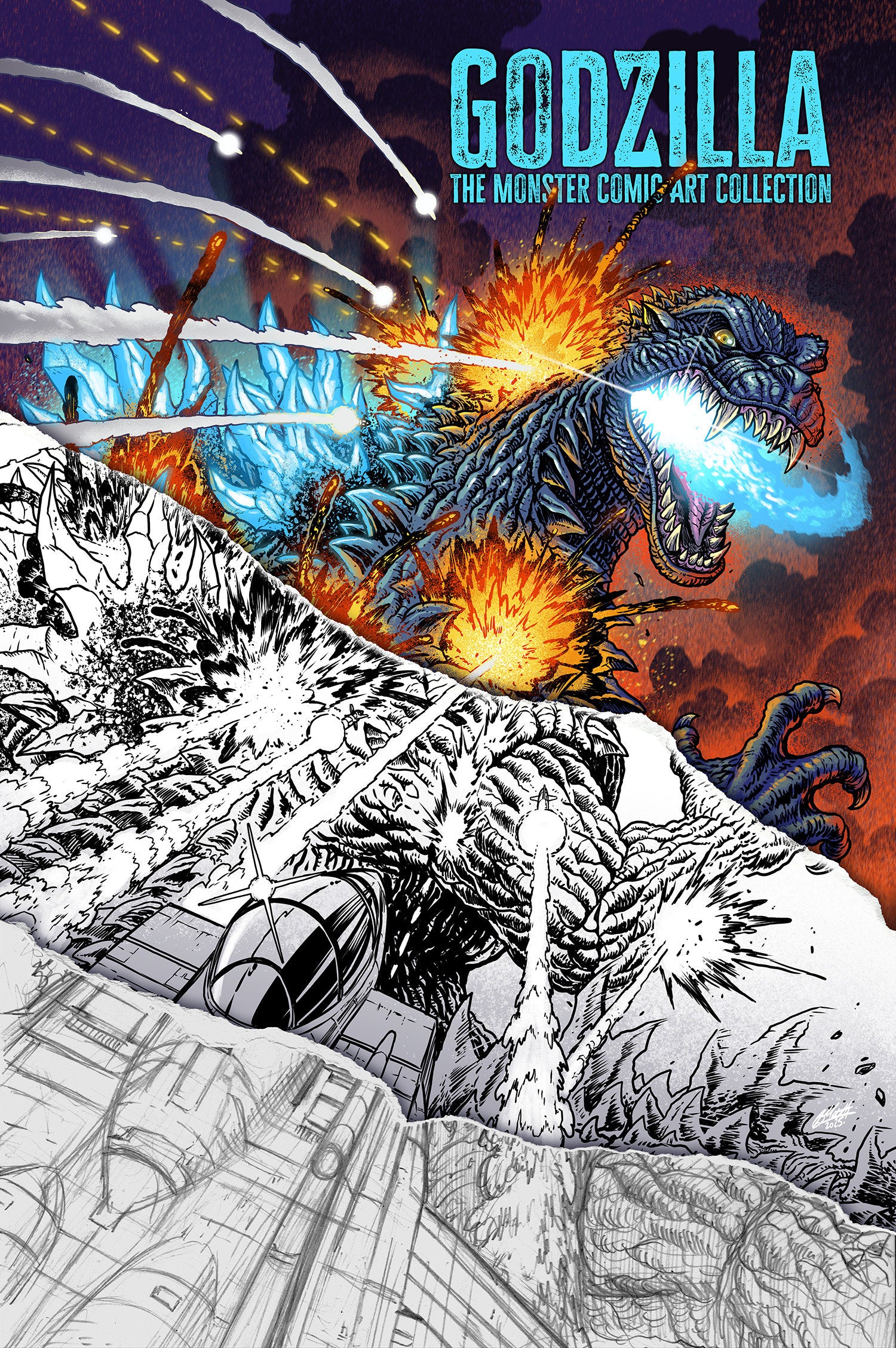 Godzilla The Monster Comic Art Collection | BD Cosmos