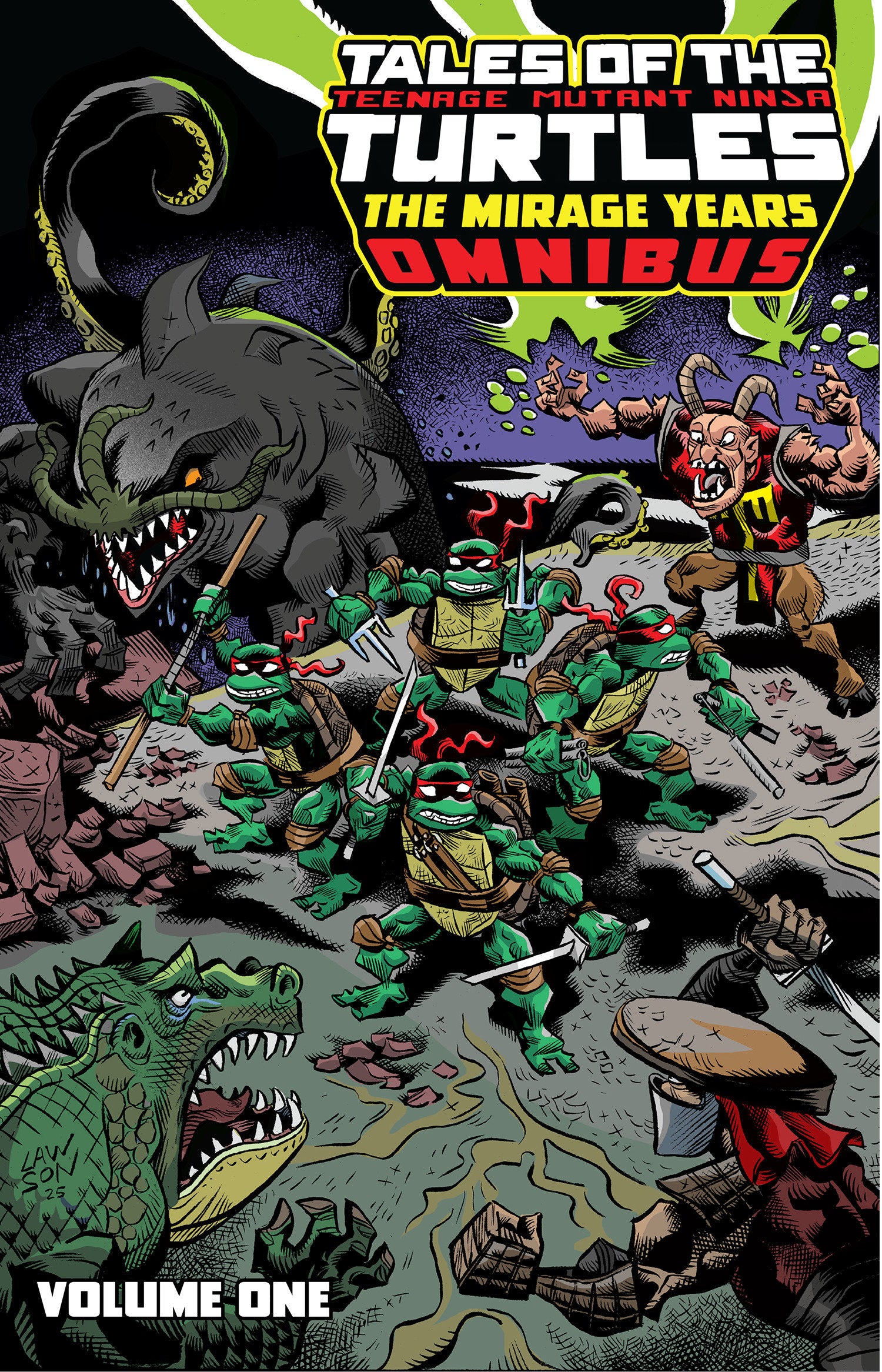 Tales Of The Teenage Mutant Ninja Turtles: The Mirage Years Omnibus, Volume. 1 | BD Cosmos