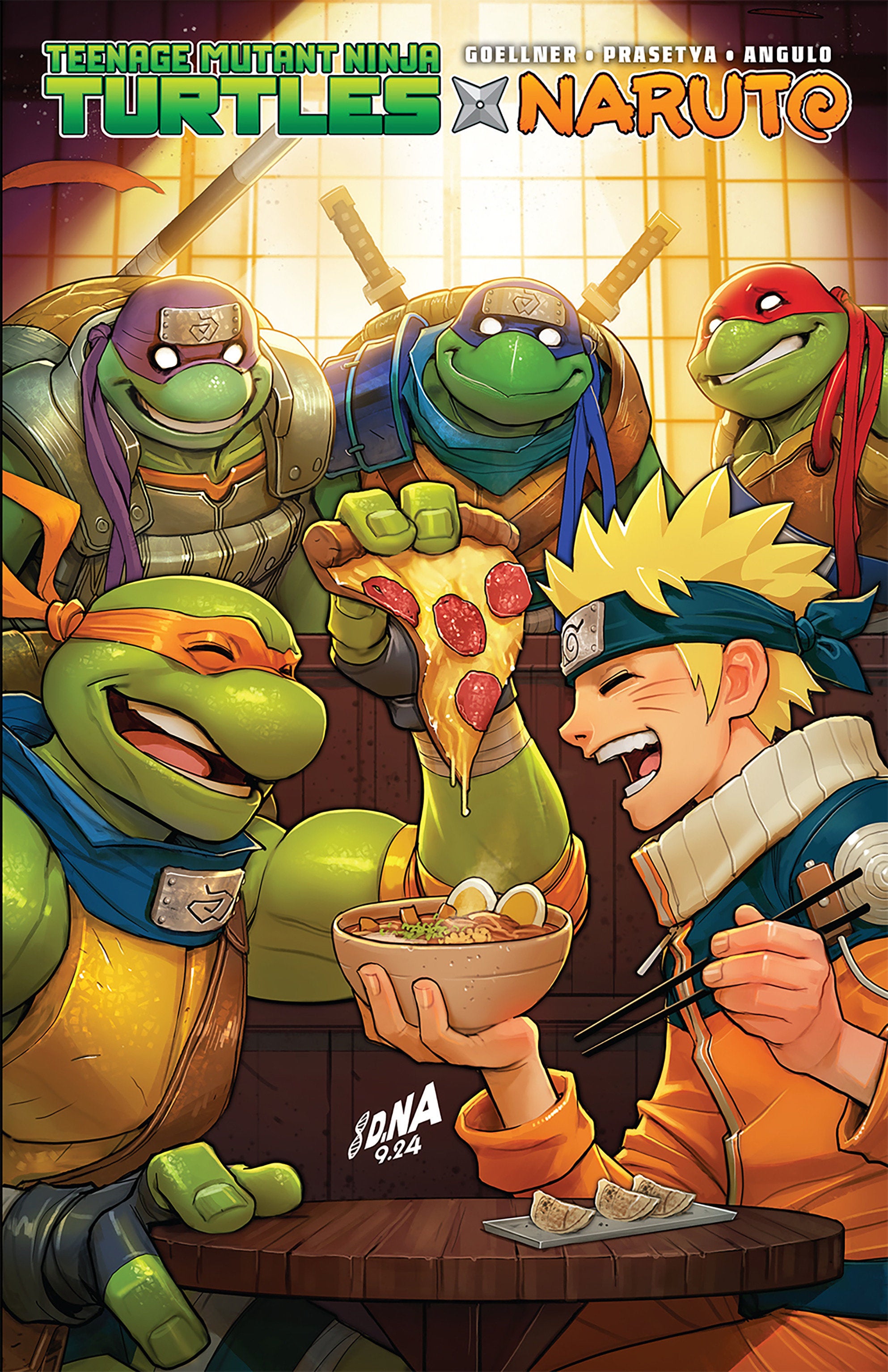 Teenage Mutant Ninja Turtles X Naruto (Direct Market) | BD Cosmos