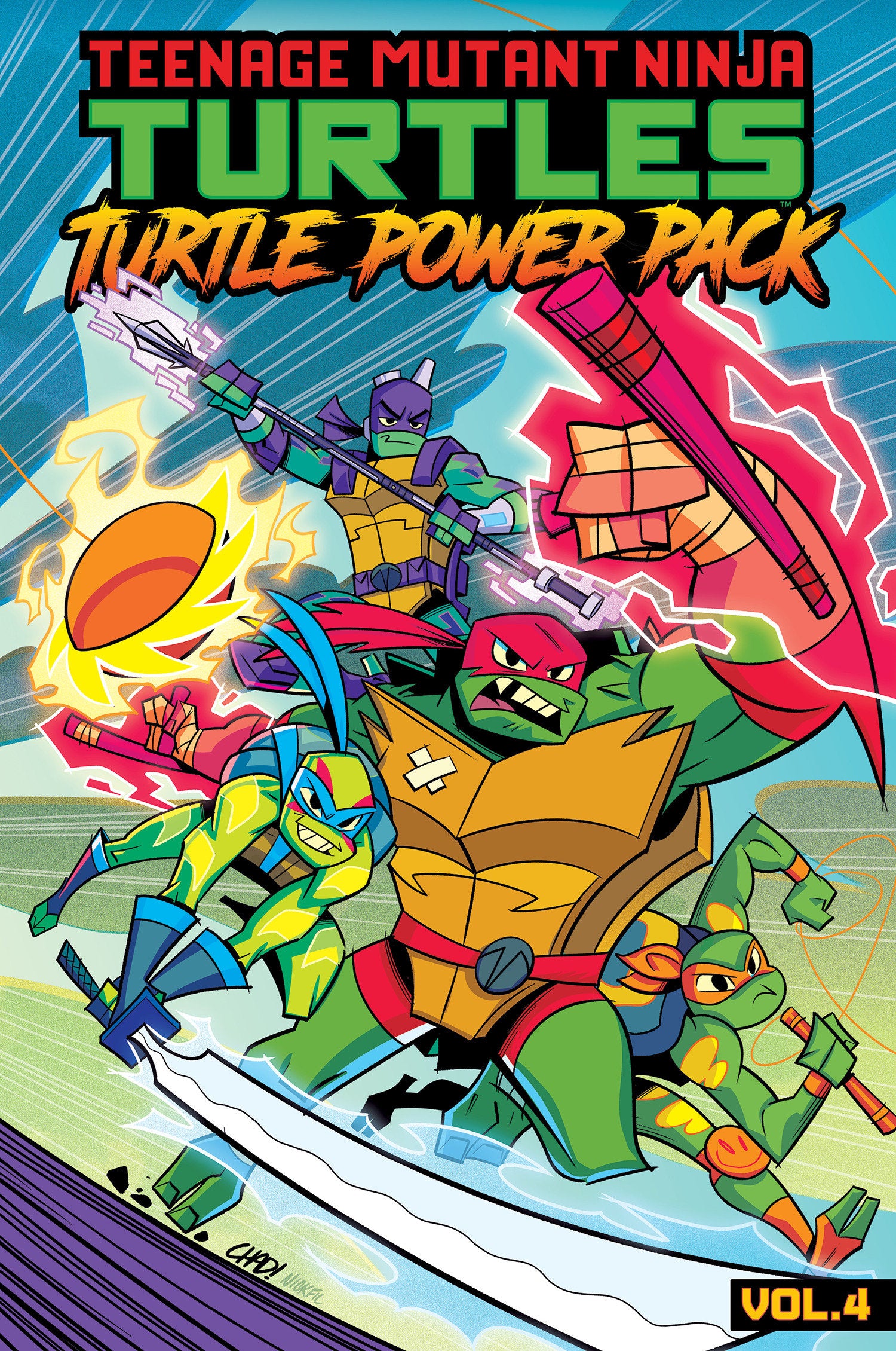 Teenage Mutant Ninja Turtles: Turtle Power Pack, V4 | BD Cosmos