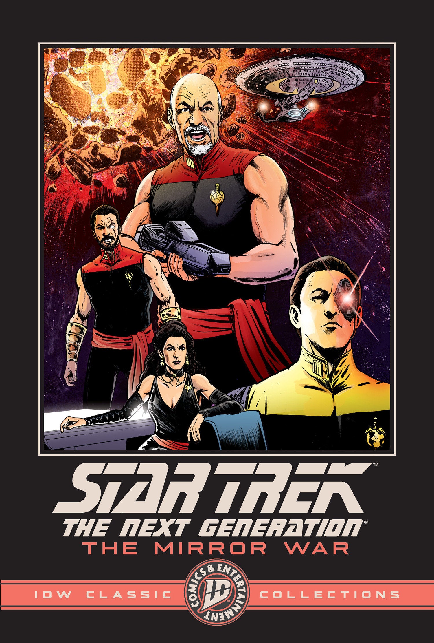 Star Trek: The Next Generation - The Mirror War IDW Classic Collections | BD Cosmos