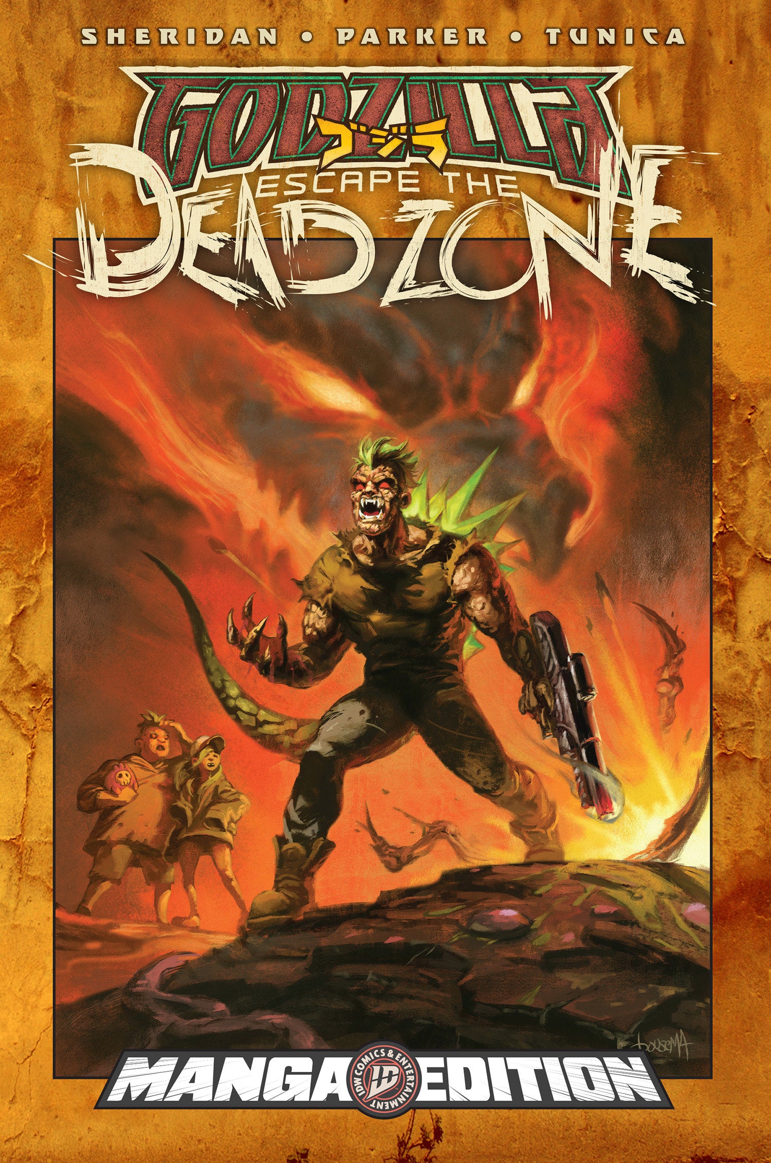 Godzilla: Escape The Deadzone [Kai Sei Era]  Manga Style Edition | BD Cosmos