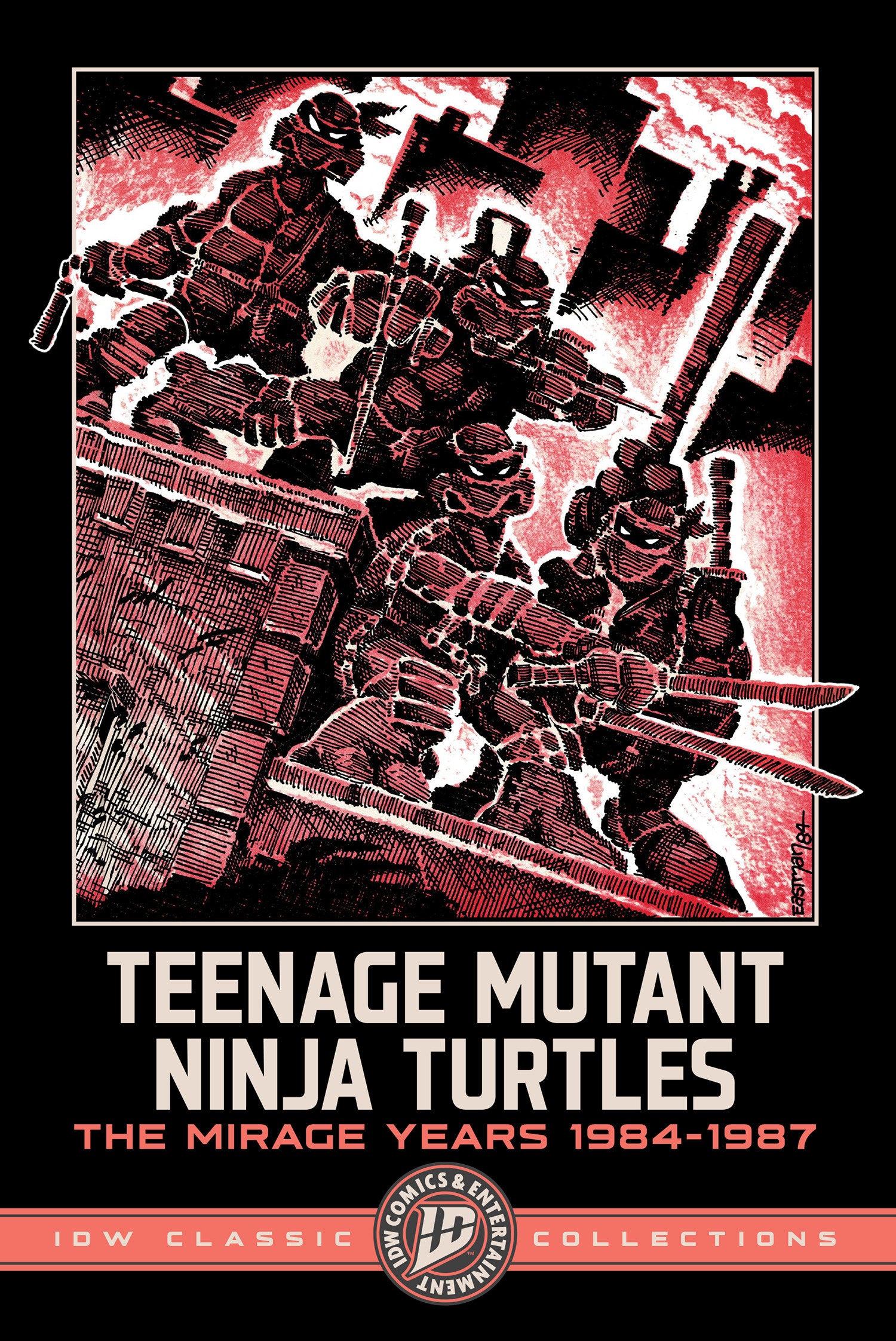 Teenage Mutant Ninja Turtles: The Mirage Years 1984 1987  Idw Classic Collections | BD Cosmos