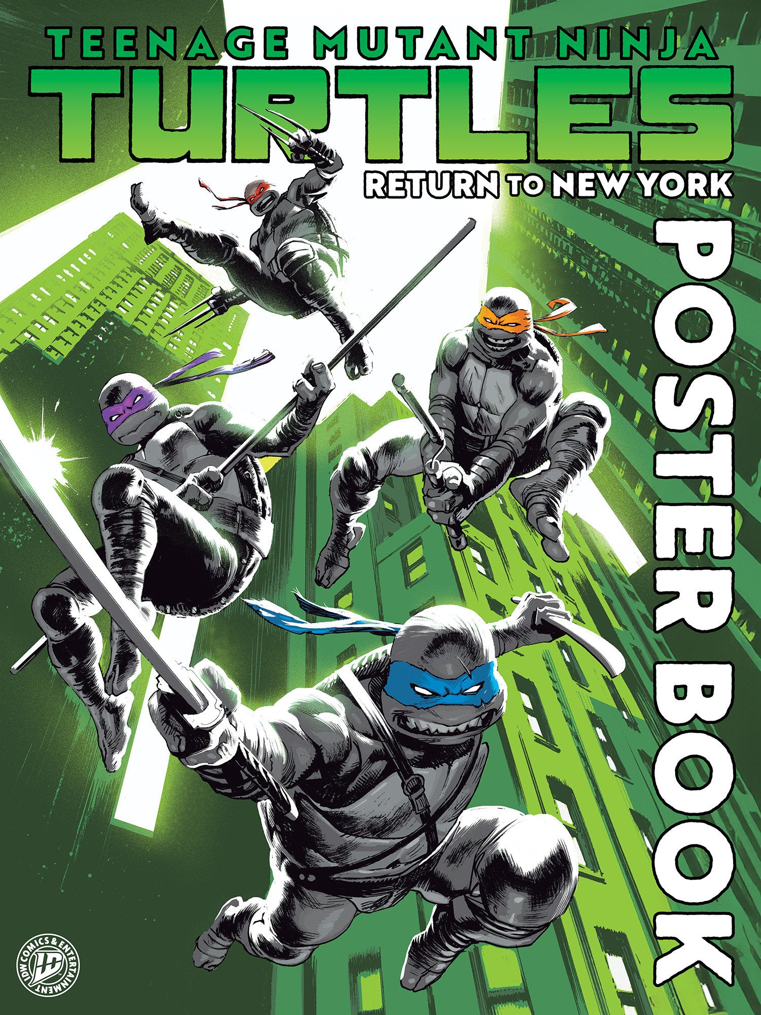 Teenage Mutant Ninja Turtles: Return To New York Poster Book | BD Cosmos