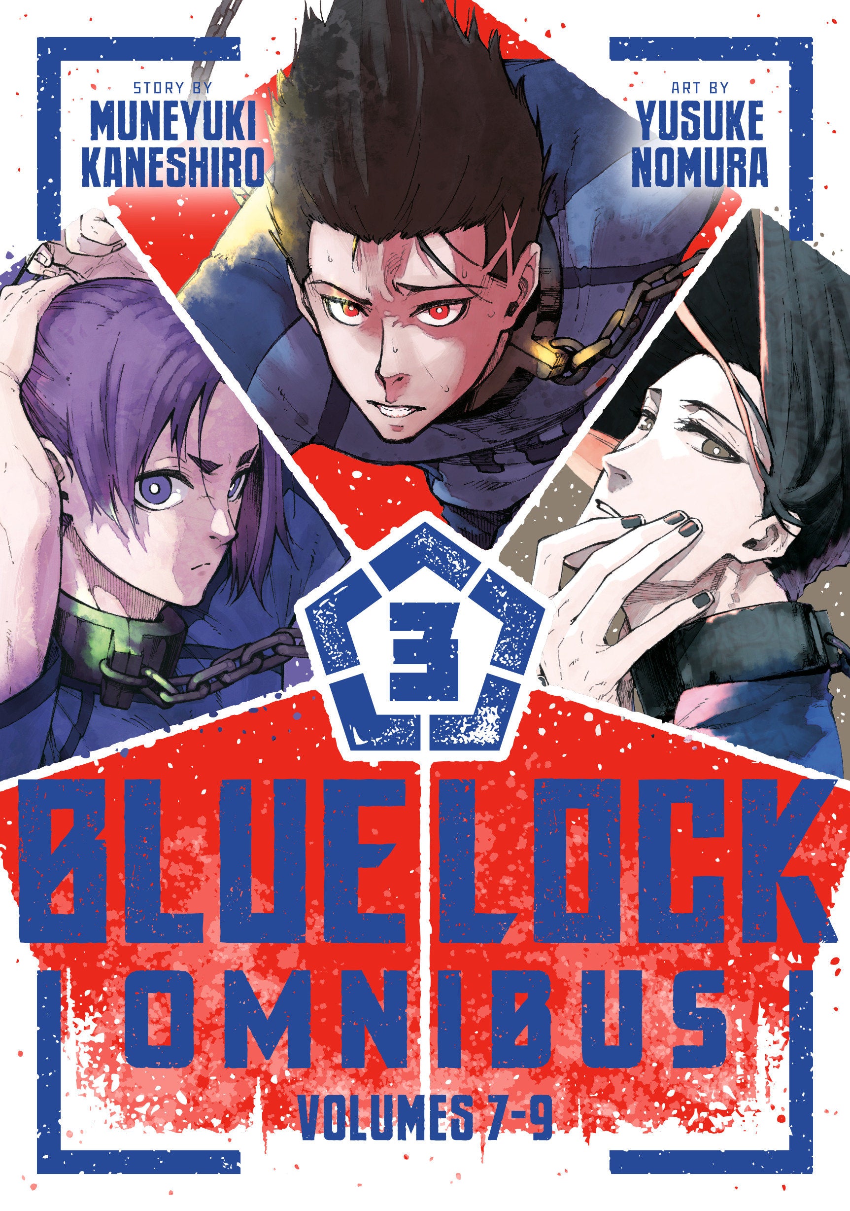 Blue Lock Omnibus 3 (Volume. 7 9) | BD Cosmos